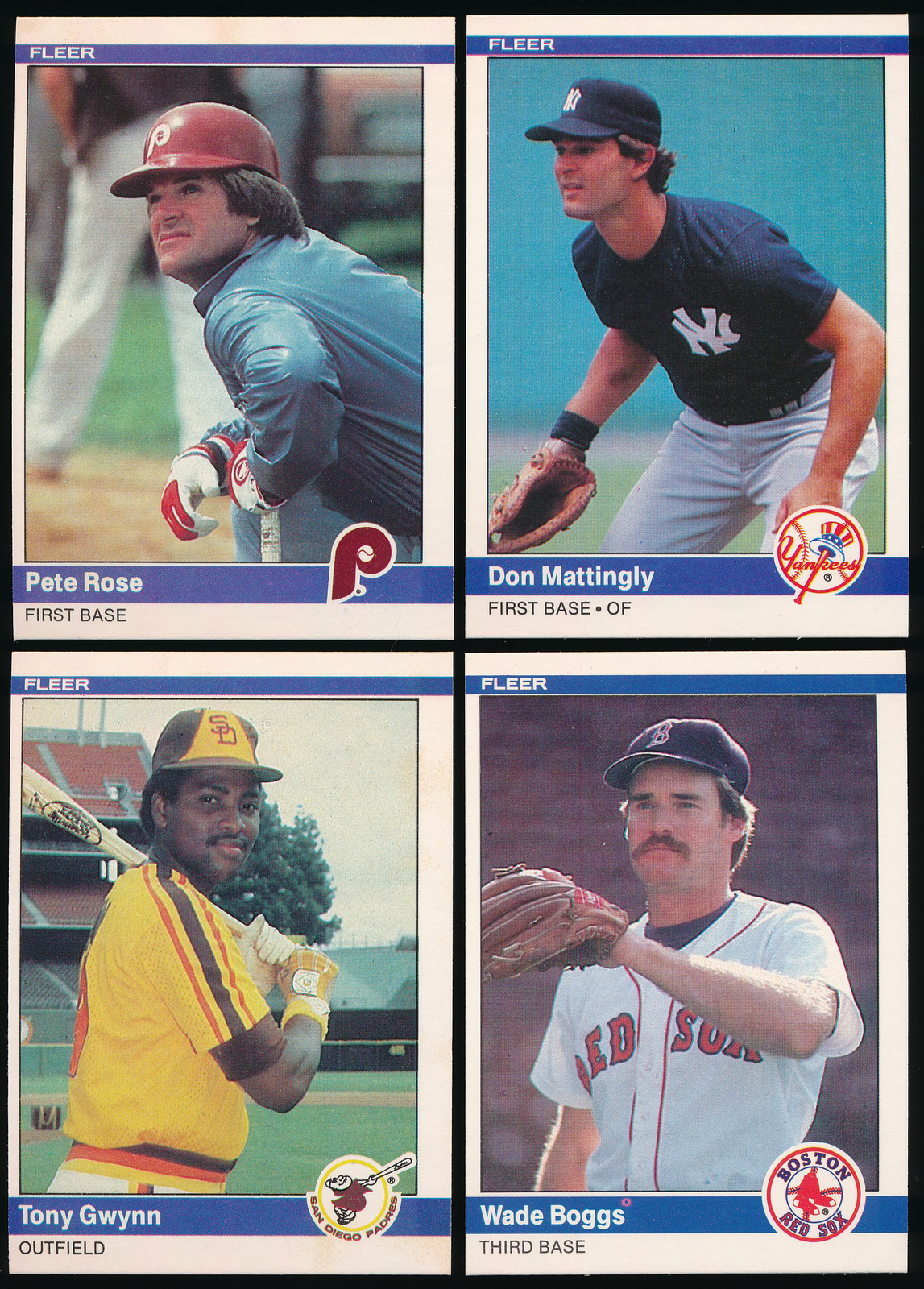 1984 Fleer – You Pick Complete Your Set #441-660 (F79)