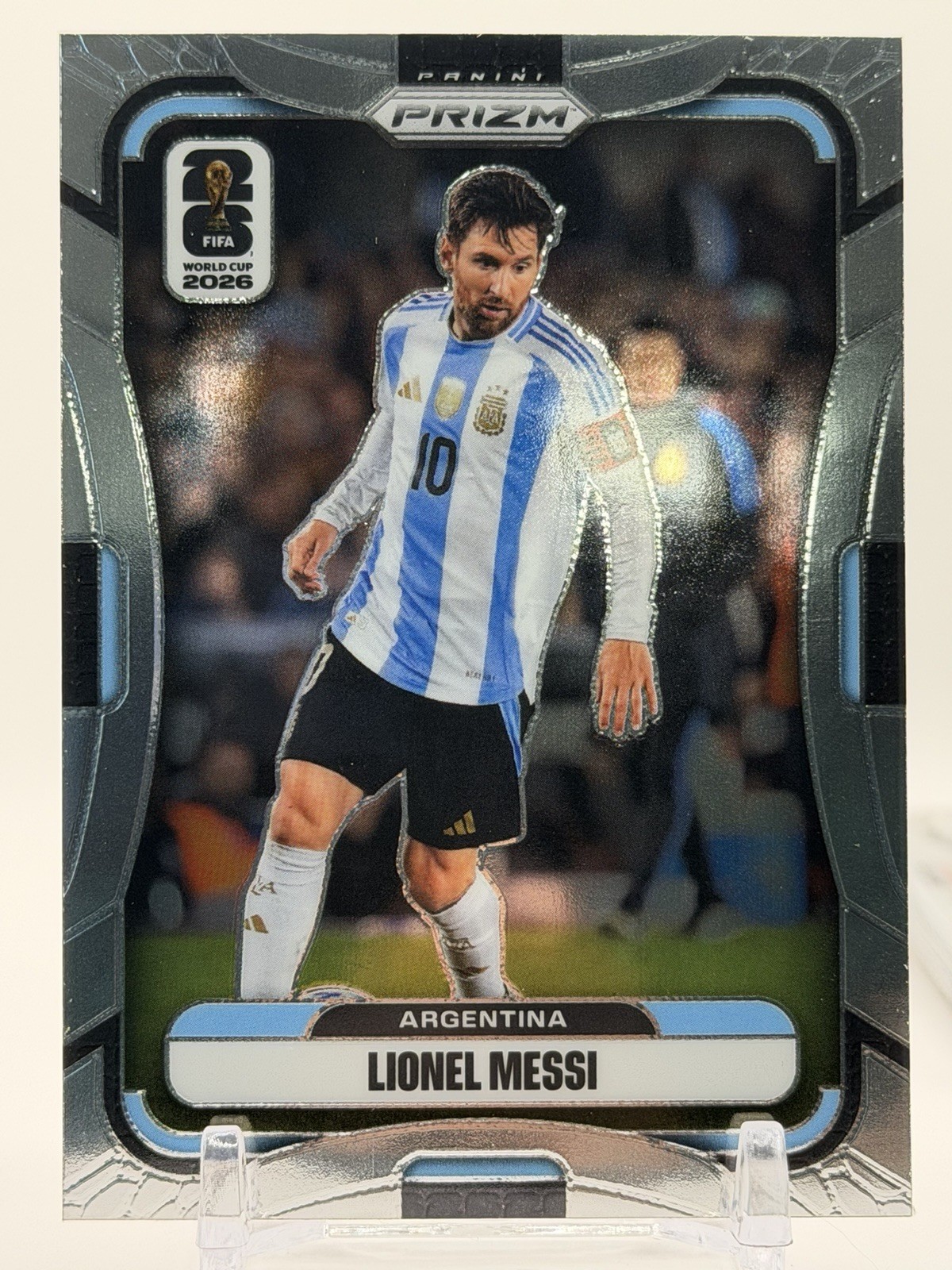 2026 Panini Prizm FIFA World Cup – Lionel “Leo” Messi Base Argentina #10