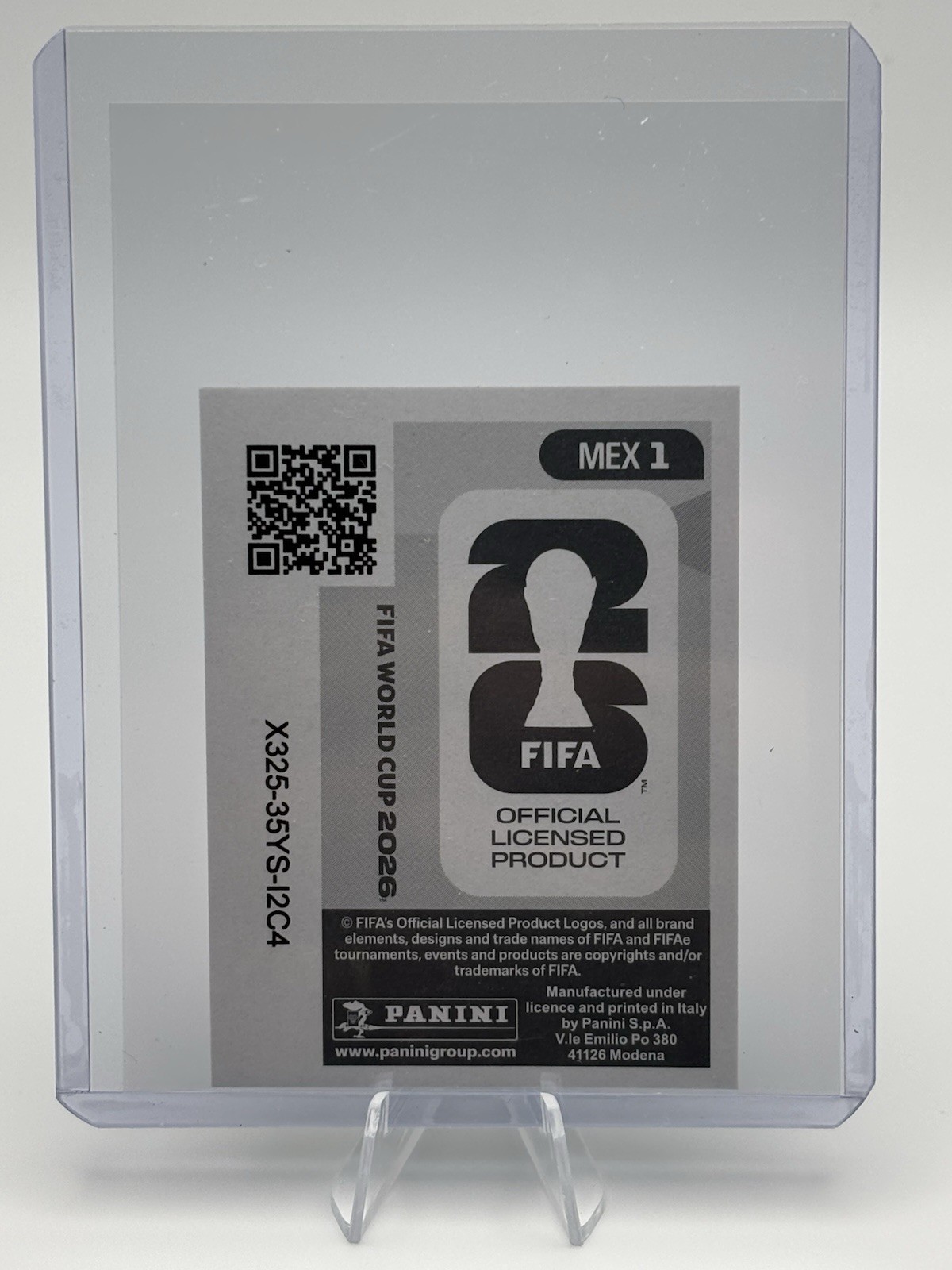 2026 Panini FIFA World Cup Mexico Team Crest Hologram Sticker MEX 1