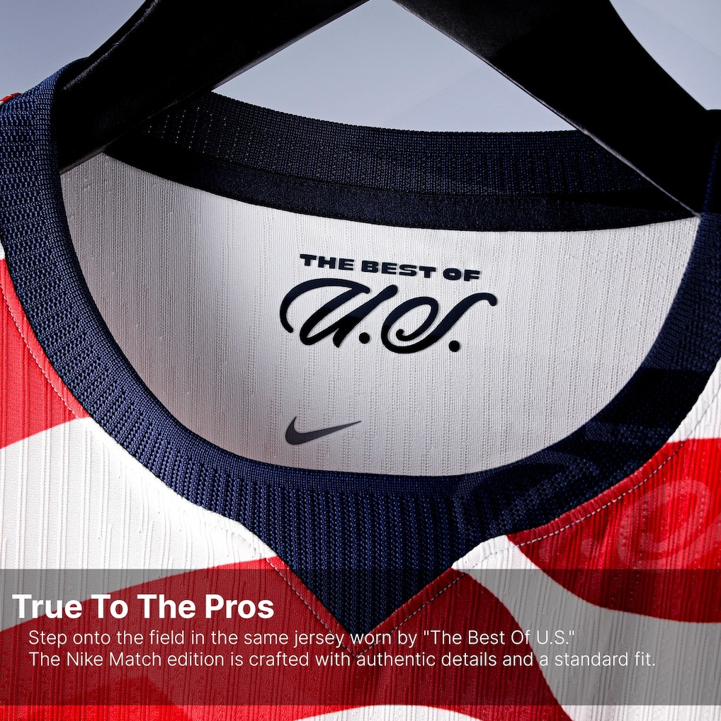 Nike USMNT 2026 Pulisic #10 Home AUTHENTIC MATCH Jersey – (Sizes: M, L, XL)