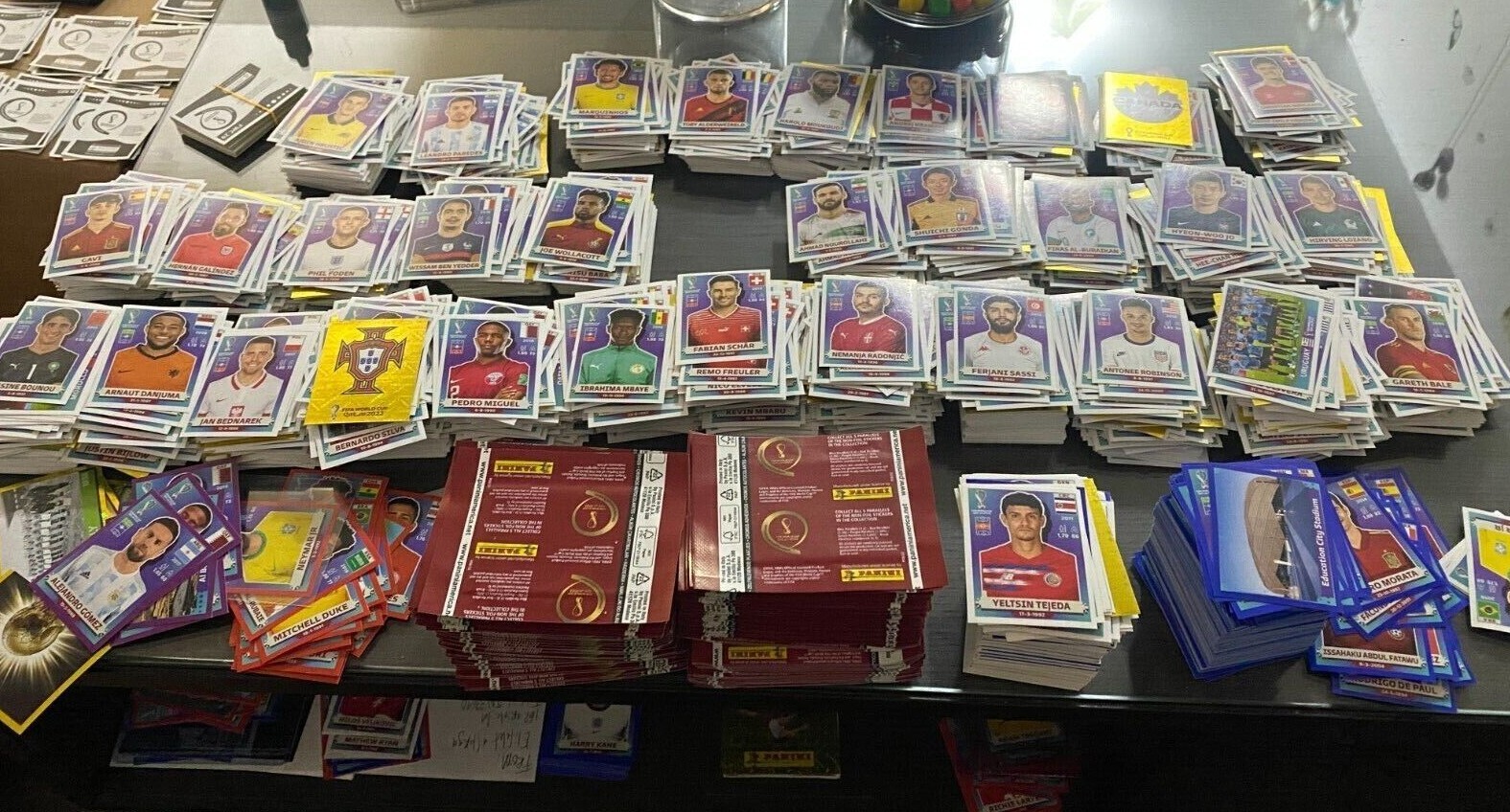 Panini FIFA World Cup Qatar 2022 Stickers Foils GROUP D/E/F #FRA1 #GER20 #BEL2