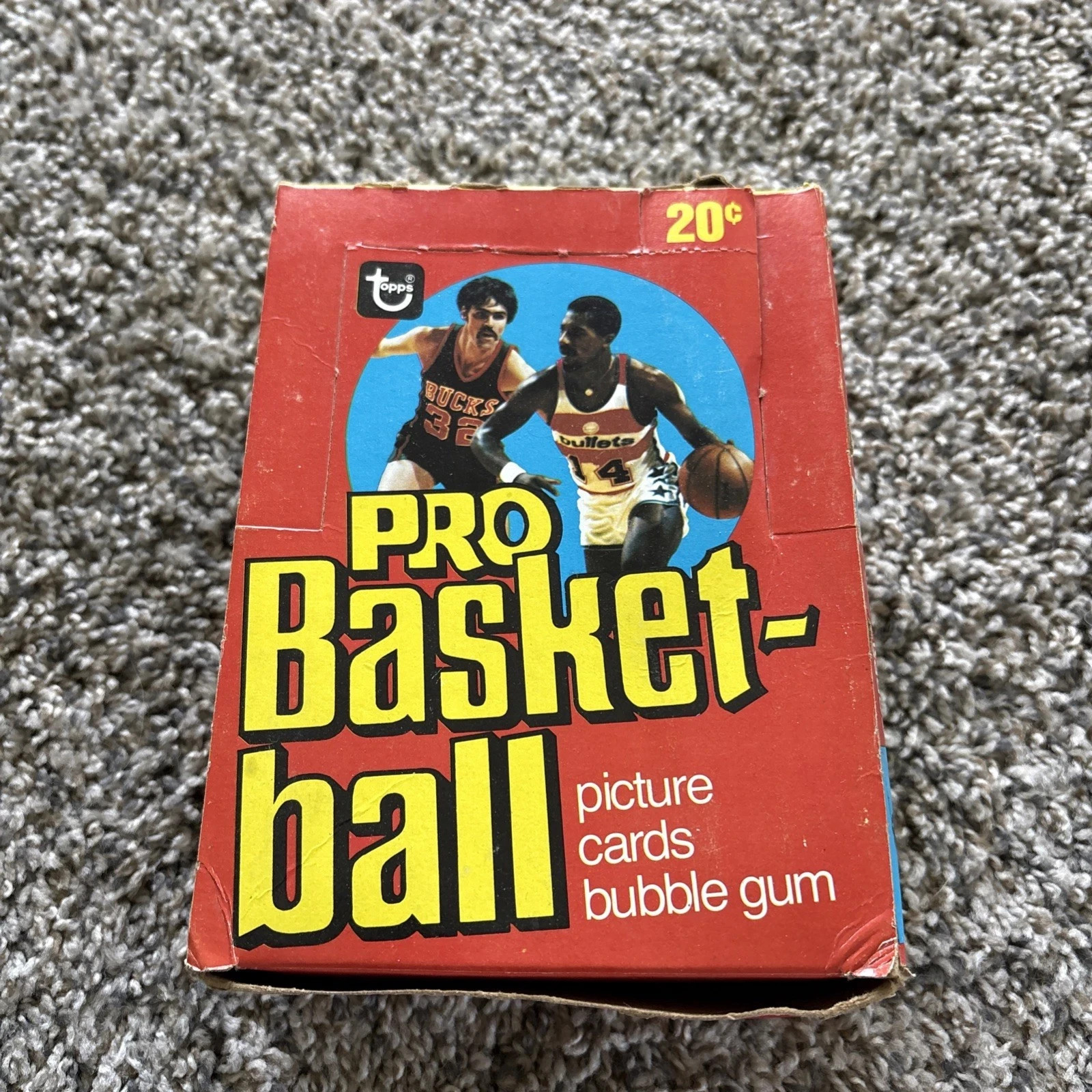1978-79 Topps Basketball Wax Pack Jabbar Erving Factory Sealed From Unopened Box