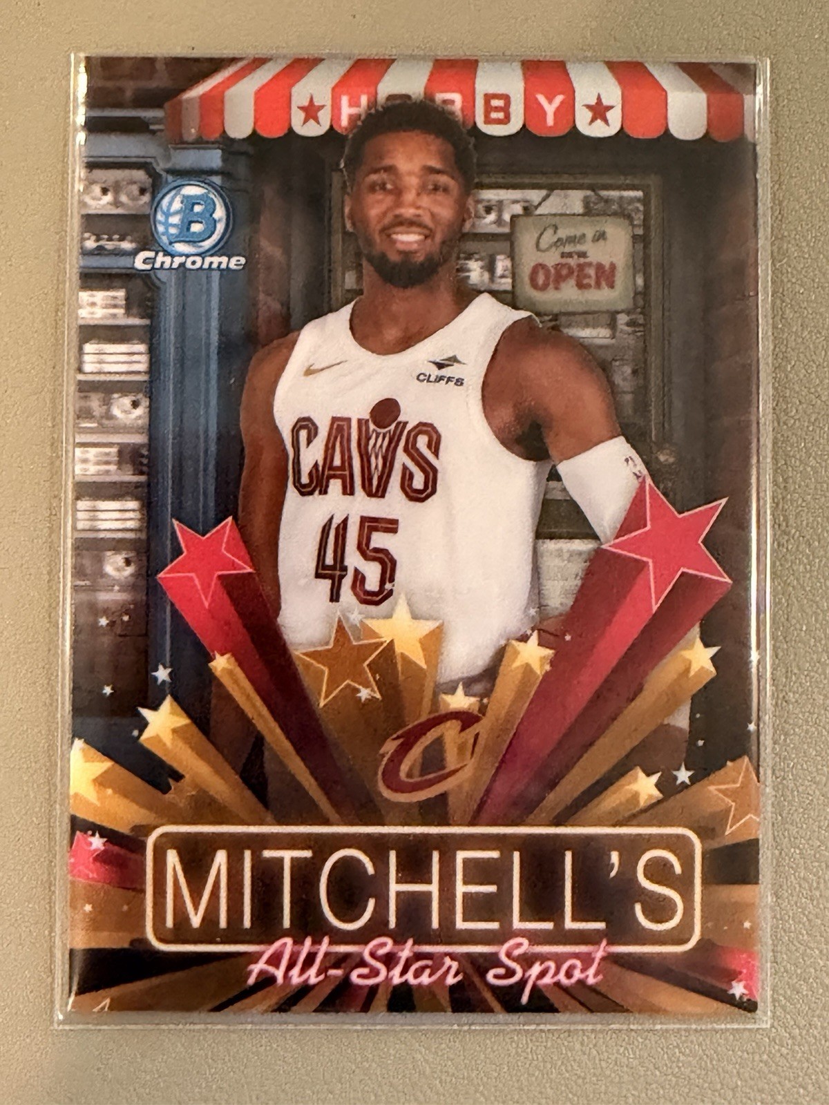 2025-26 Bowman Basketball – Donovan Mitchell – Hobby Stars – Cleveland Cavaliers