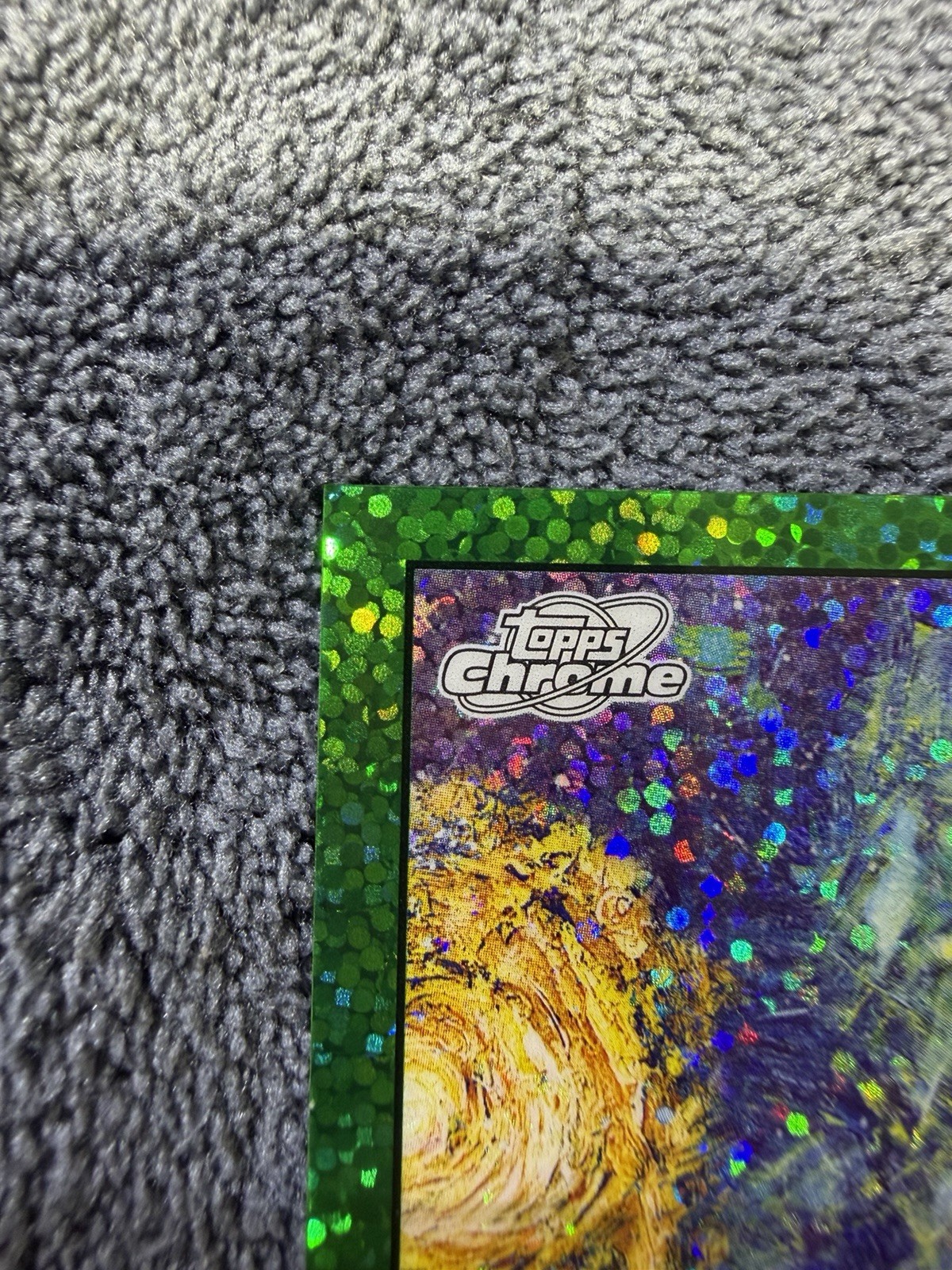 2025 Topps Cosmic- Stars in the Night Saquon Barkley STN-16 Green Space Dust /75