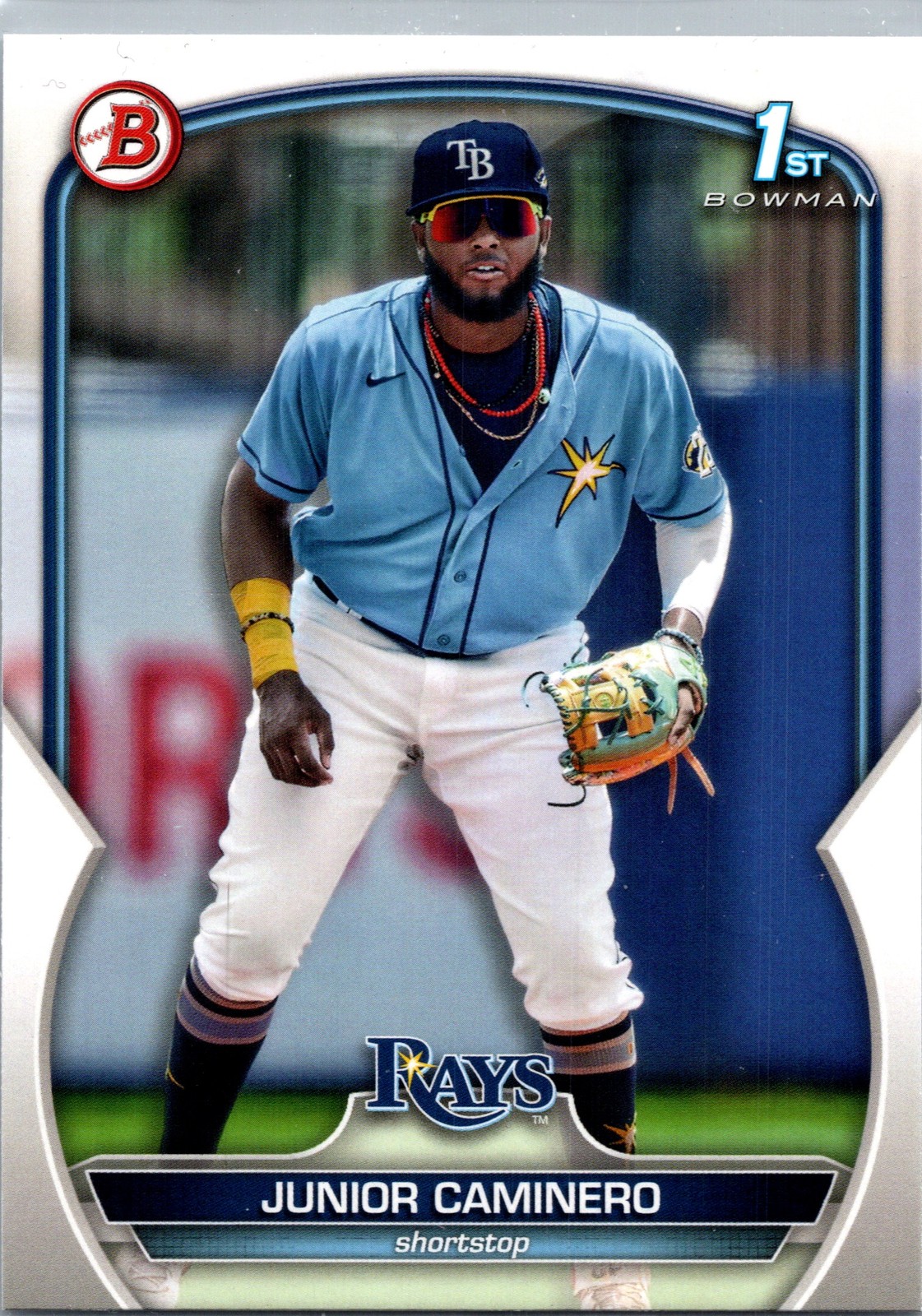 2023 Bowman #BPPF-61 Junior Caminero 1st Bowman Rays All Star