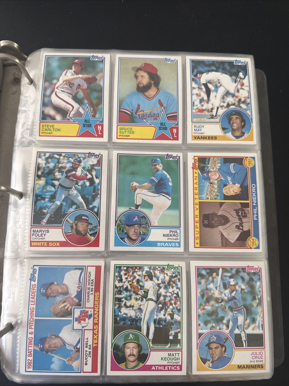 1983 Topps Baseball Cards 397-594 +Rookies -You Pick- MLB Trading Card