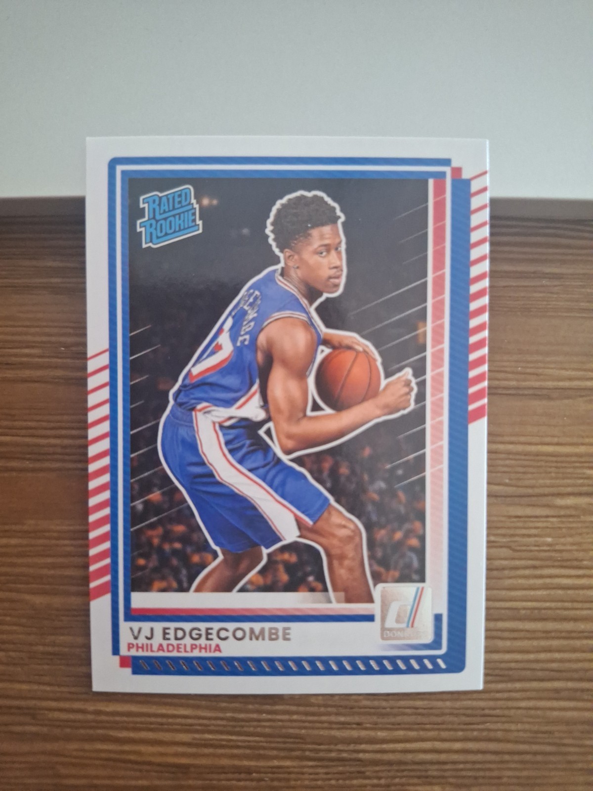 2025-26 Donruss Basketball VJ Edgecombe Rated Rookie 76’ers #1