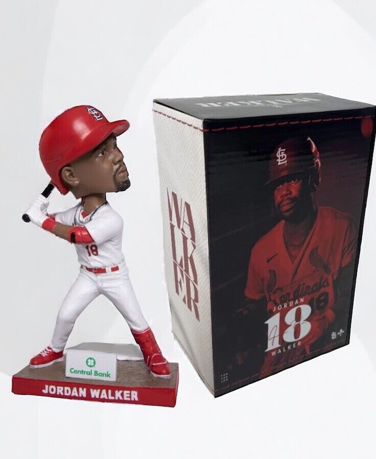Jordan Walker St. Louis Cardinals 2024 MLB ROOKIE Bobblehead 4/19/24 SGA