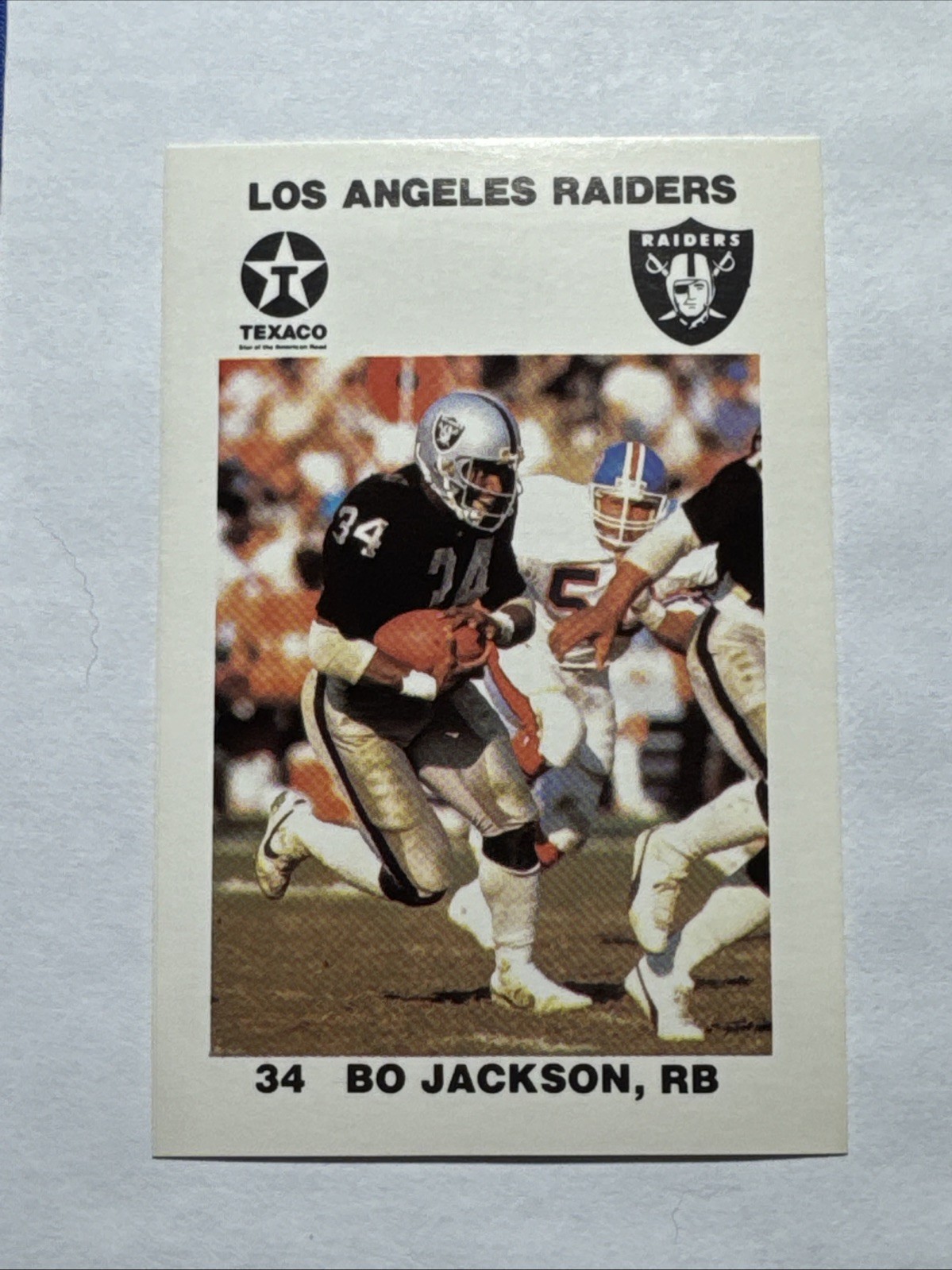 Bo Jackson ROOKIE – 1988 Raiders Police #9 – Wow! – Check Out My Store!