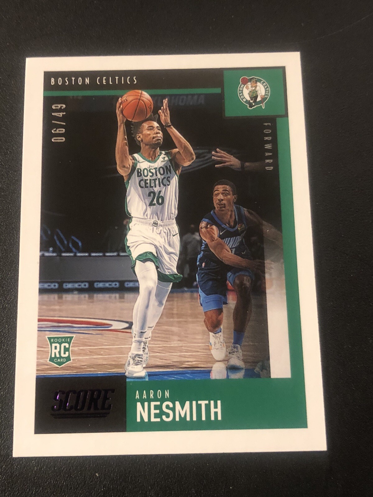 2020-21 Panini Chronicles Score Purple /49 Aaron Nesmith #618 Rookie RC