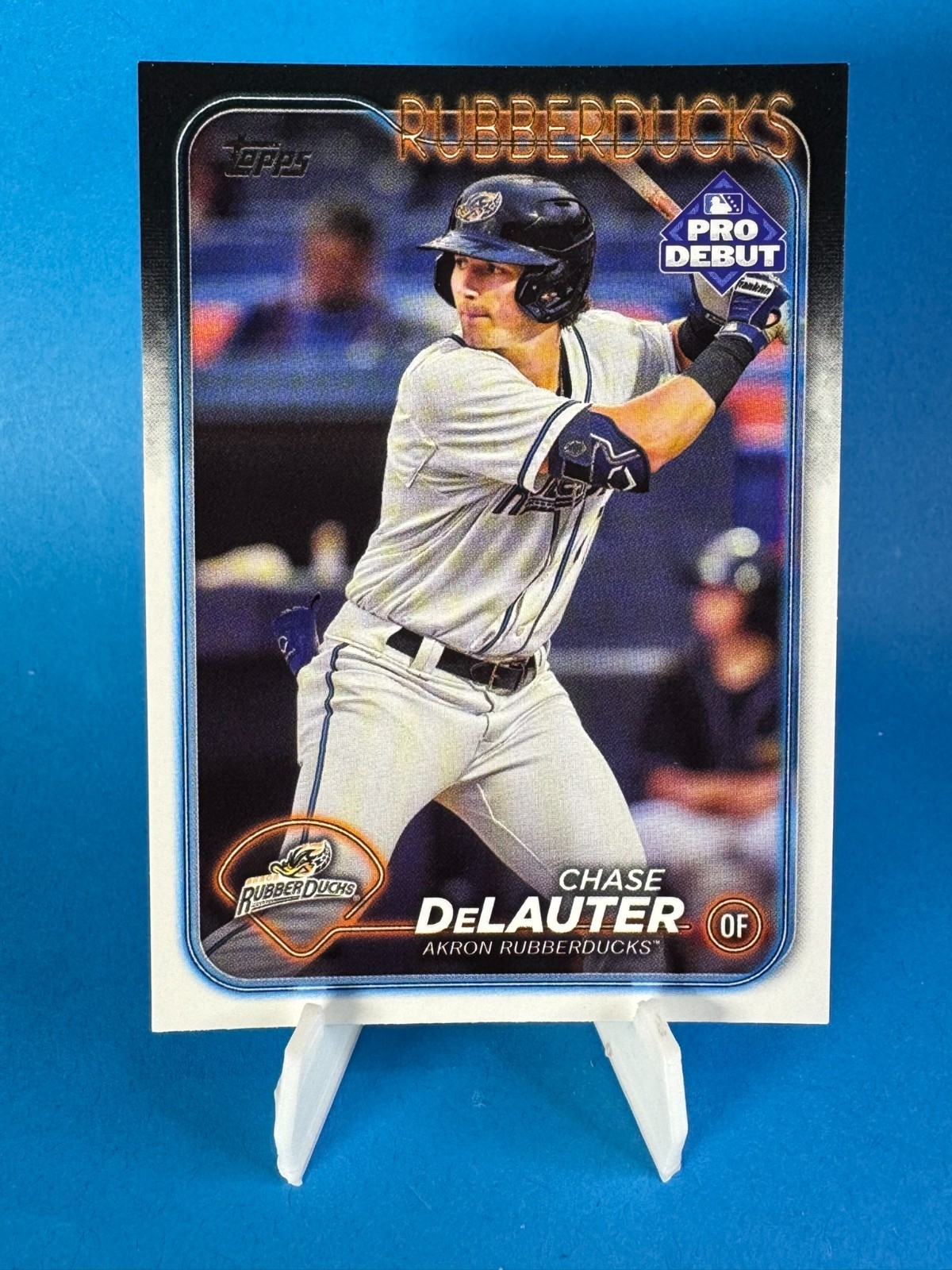 2024 Topps Pro Debut – CHASE DELAUTER – #PD-197 – Rookie – Cleveland Guardians