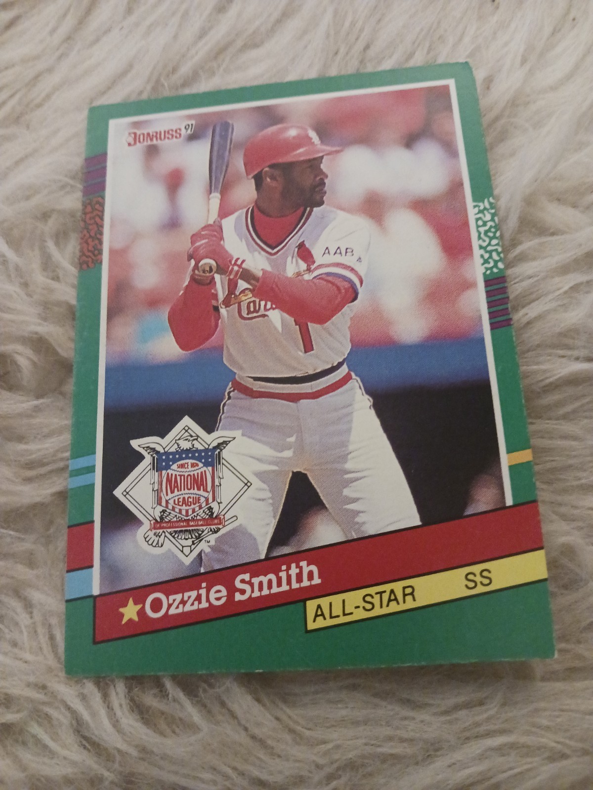 1991 Donruss NL ALL-STAR Ozzie Smith #437