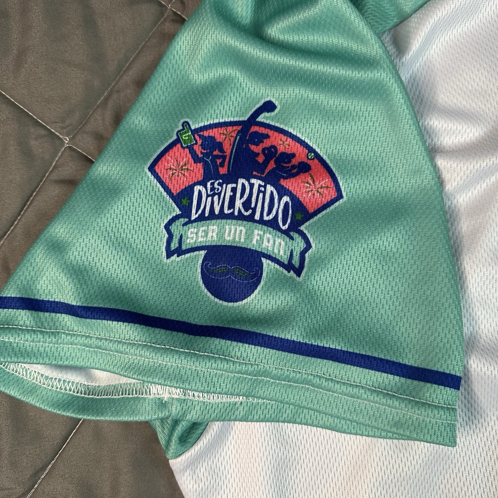 Lexington Legends Jersey Mens 3XL White Multicolor MiLB Minors Baseball Mexican