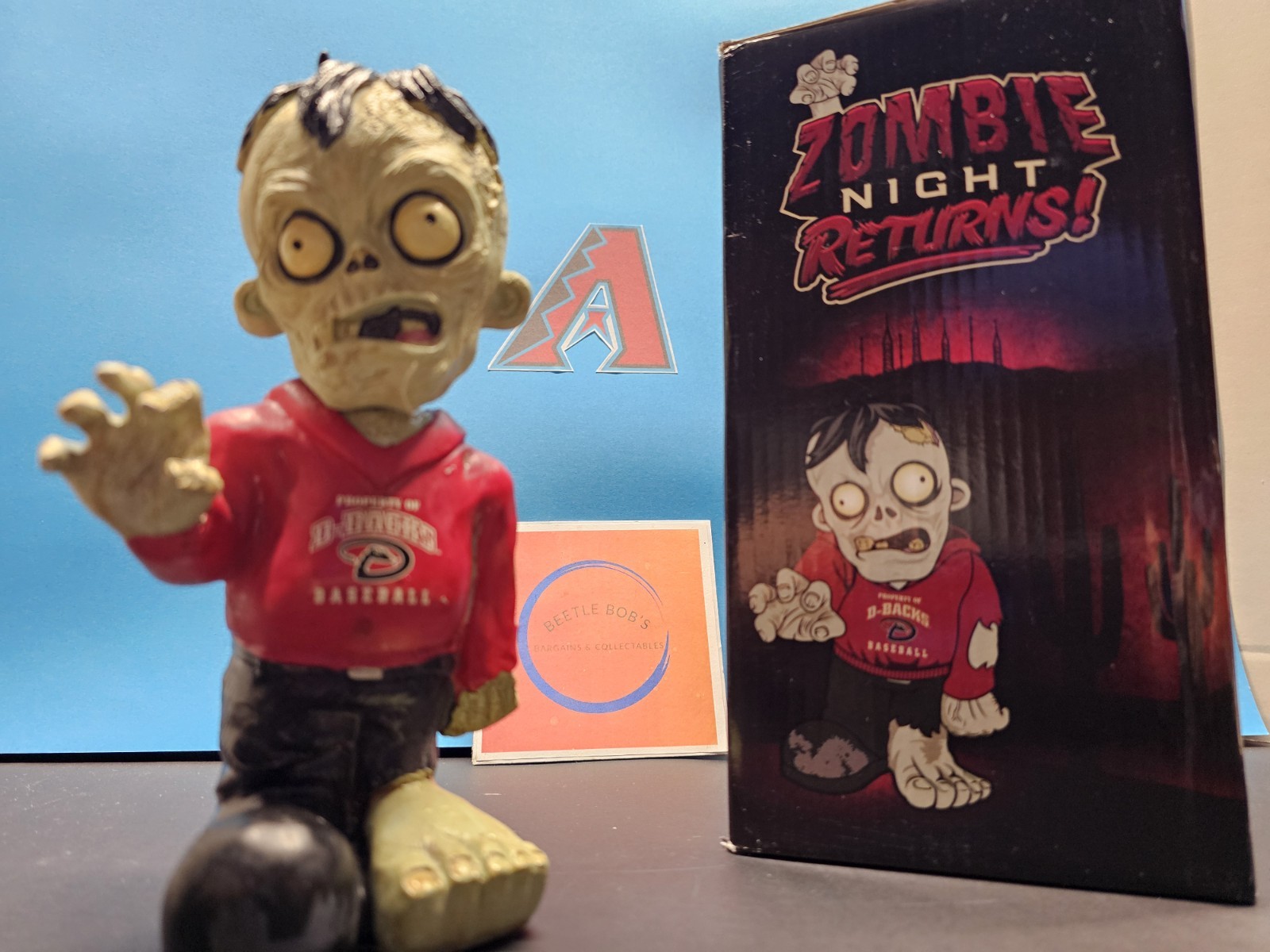 Zombie Night @ Arizona Diamondbacks MLB 2014 SGA FOCO Bobblehead