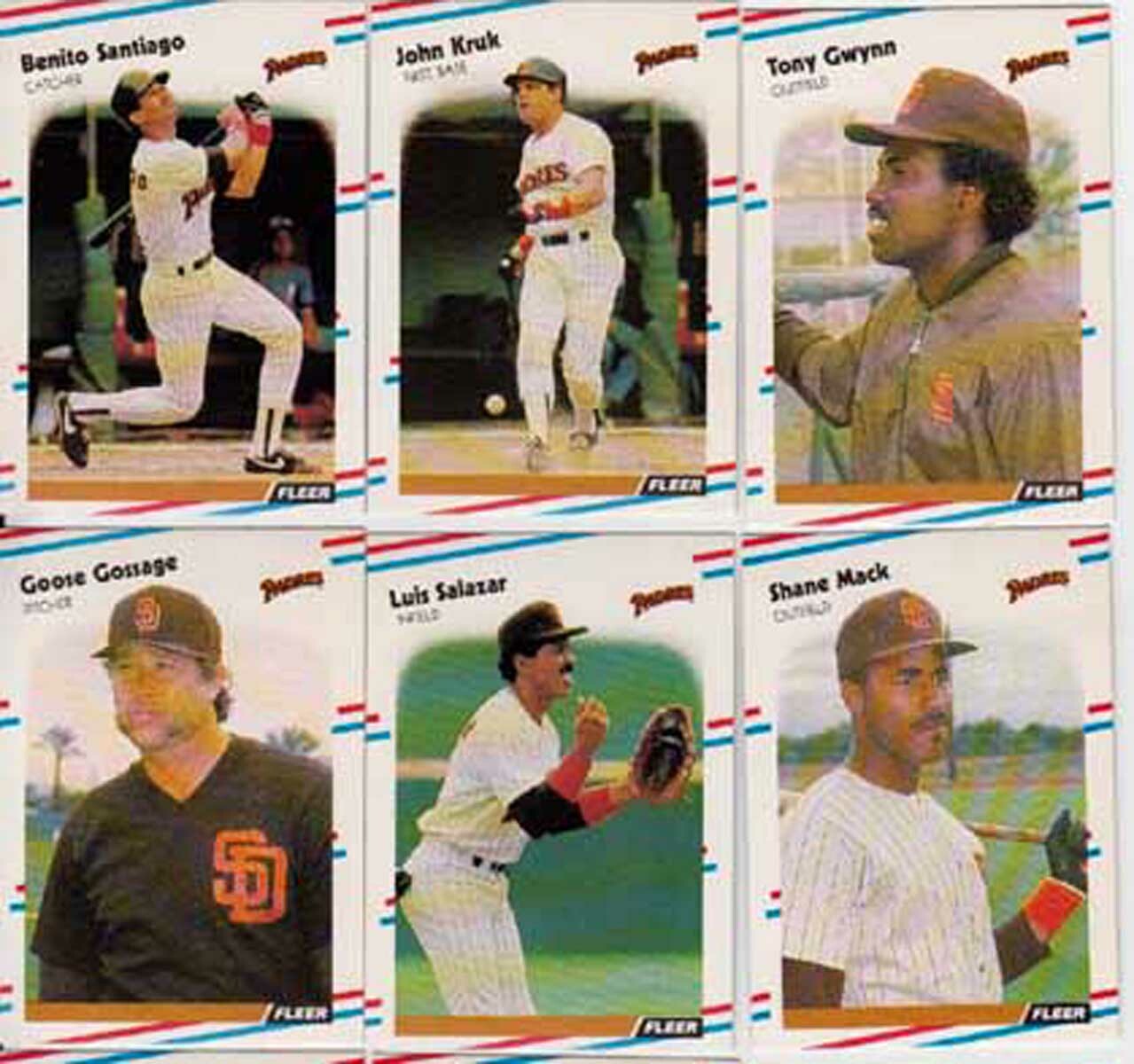 1988 Fleer Baseball MLB cards – Pick your Team Set with Updates