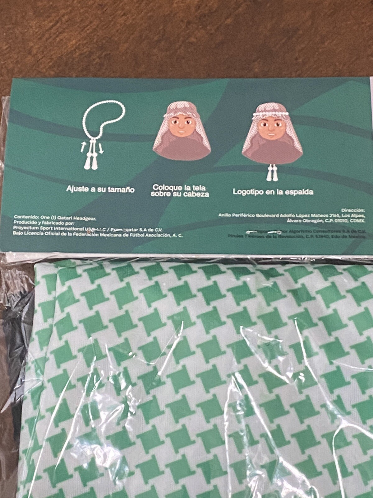 Qatar World Cup 2022- Selección Mexicana Head Turban