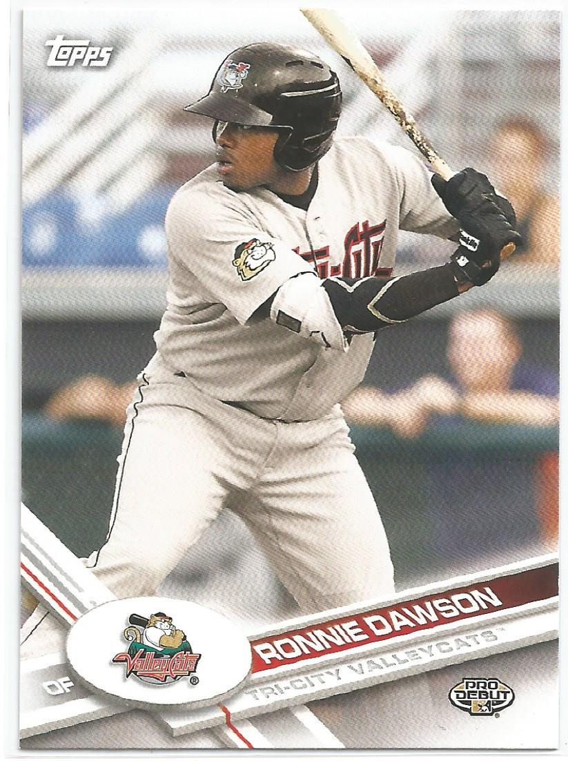 Ronnie Dawson Houston Astros 2017 Topps Pro Debut