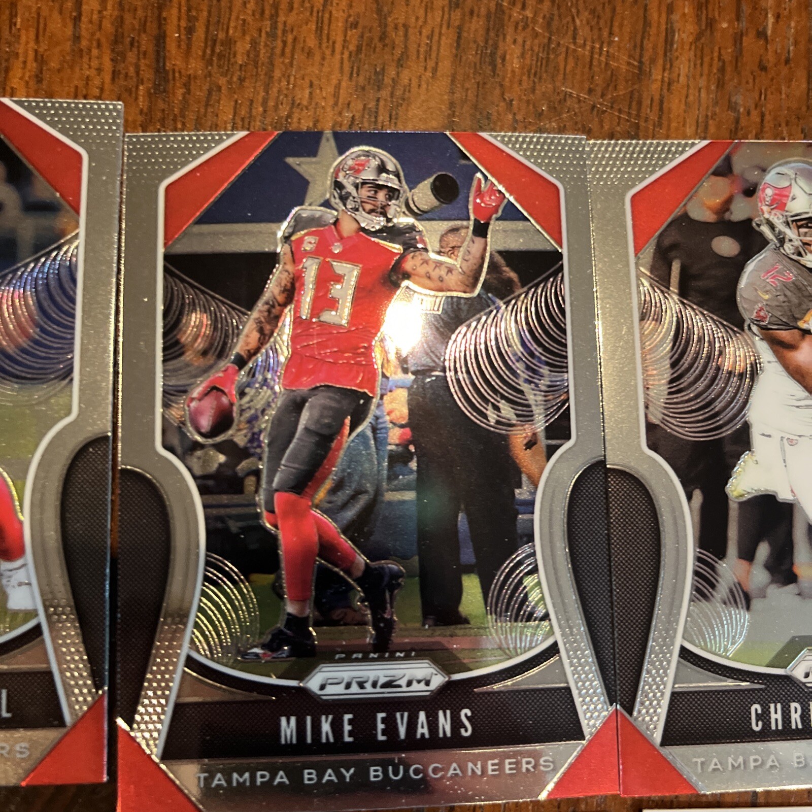 Tampa Bay Buccaneers Lot Of Cards Tom Brady, Chris Godwin, Mike Evans Option #1
