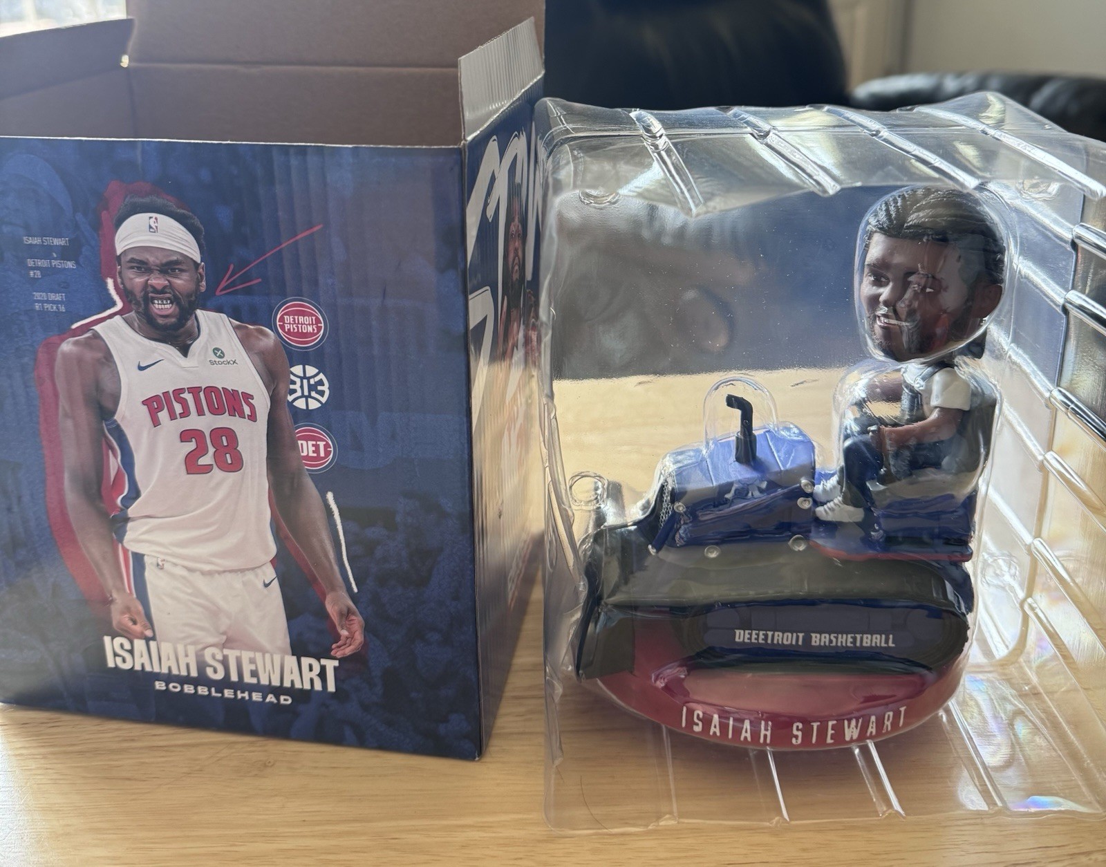 Detroit Pistons Isaiah Stewart Bobblehead – “Beef Stew Farmer”