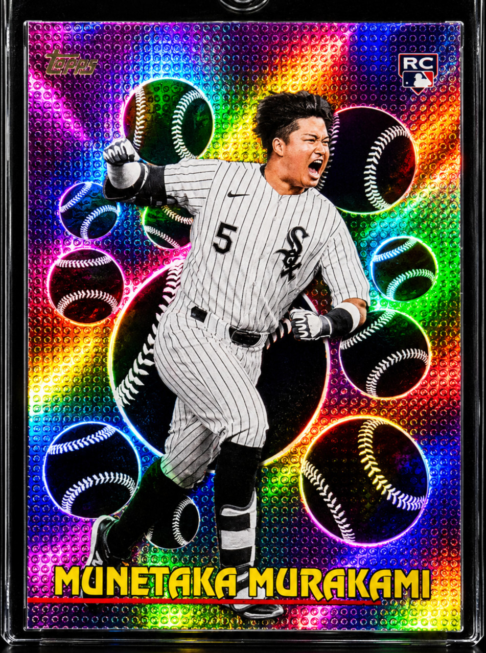 MUNETAKA MURAKAMI ROOKIE COLOR BLAST REFRACTOR Topps SP Insert Rare White Sox