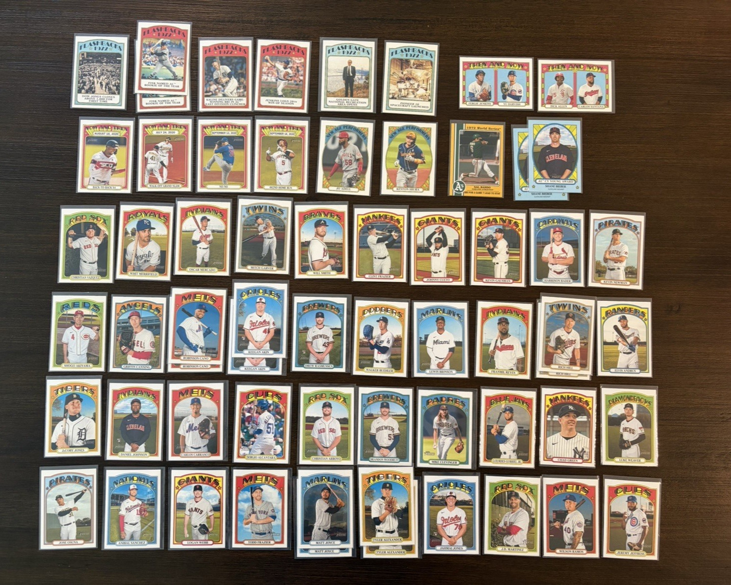 2021 Topps Heritage Short Print SP cards – complete your set, combined ship