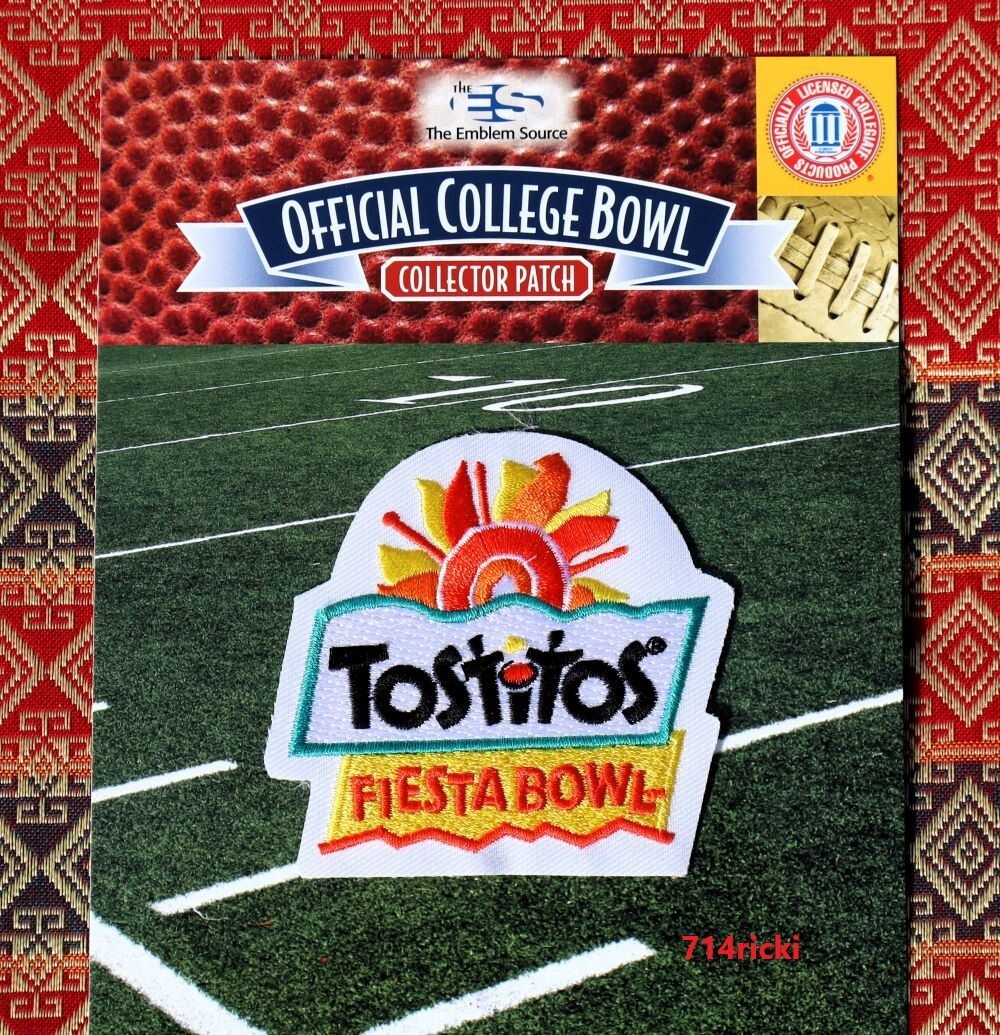 2009 Tostitos Fiesta Bowl Collector Patch Texas Longhorns vs Ohio State Buckeyes
