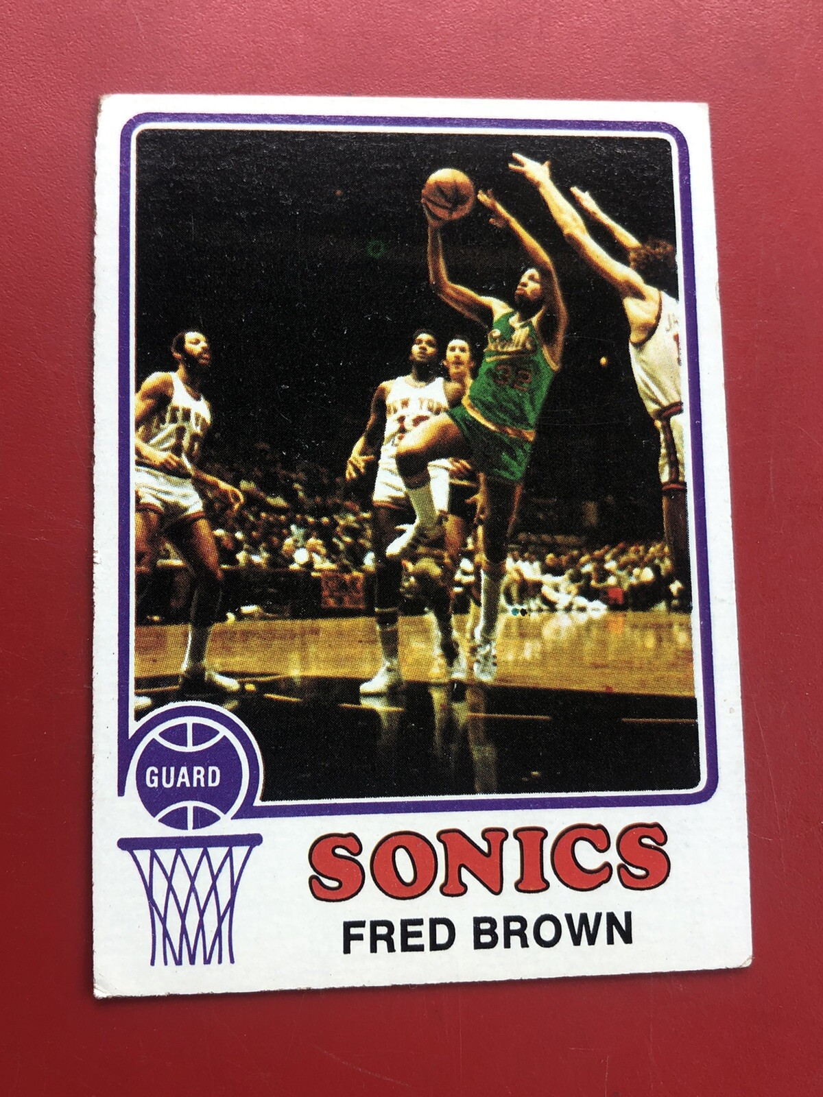 1973-74 Topps Fred Brown #103 Rookie RC EXMT