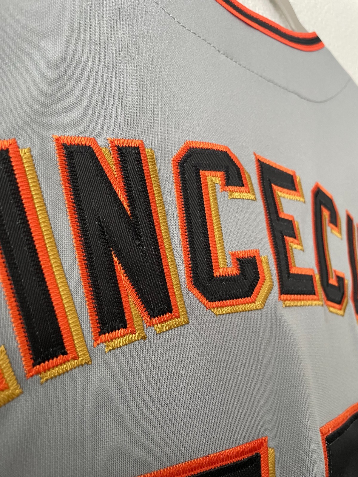 Vintage Tim Lincecum 2010 San Francisco Giants World Series Grey gray throwback
