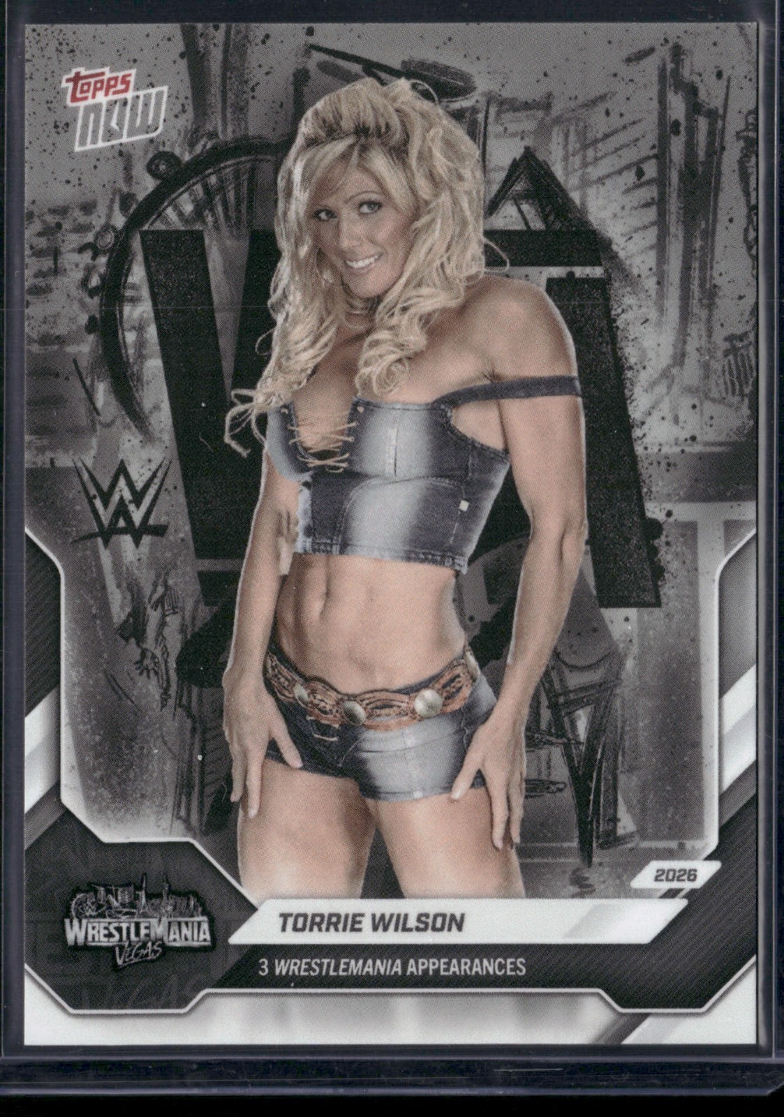 Torrie Wilson 2026 Topps Now WWE WrestleMania Legend SP PR ~ 635