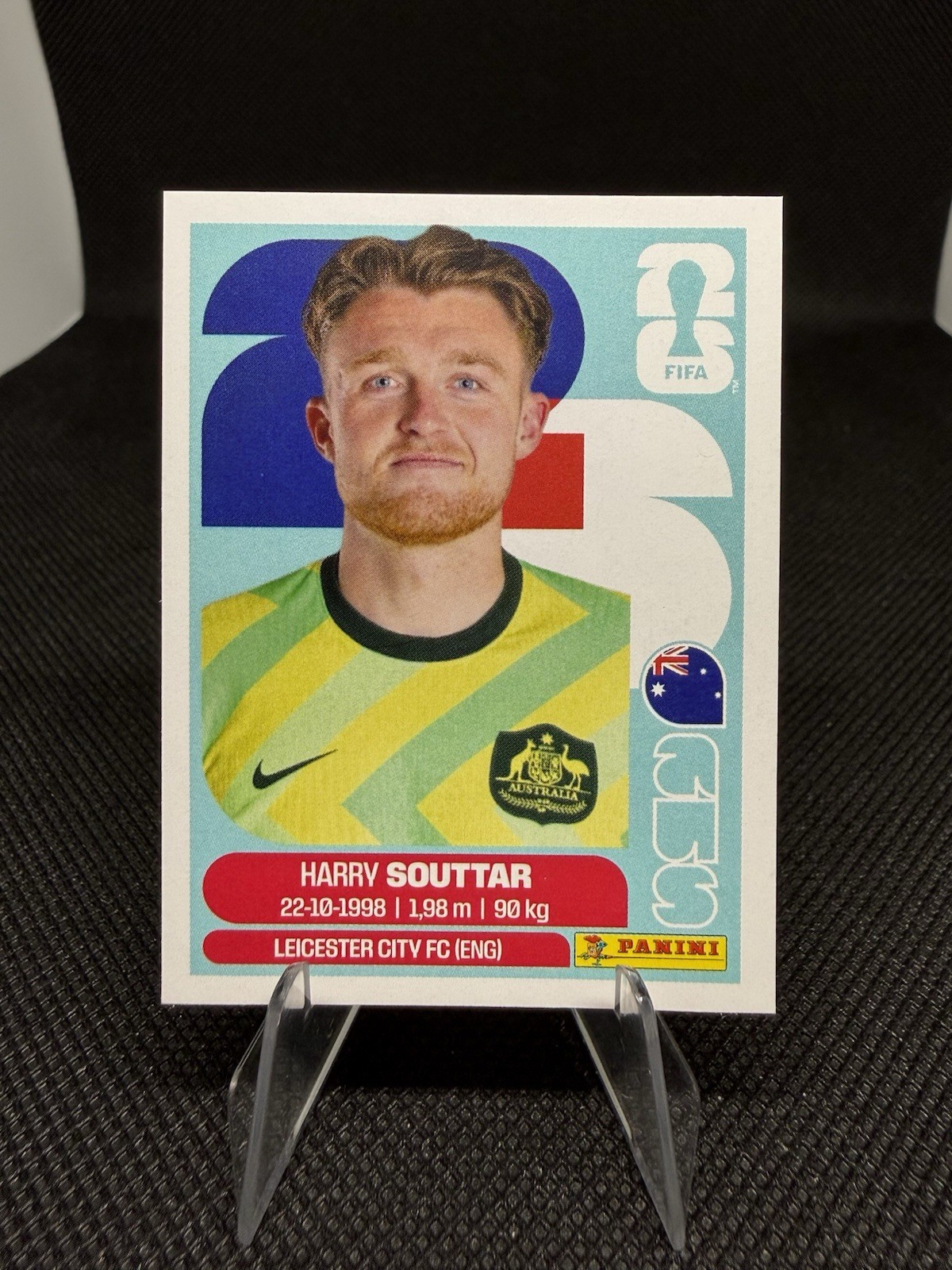 2026 Panini FIFA World Cup Sticker Harry Souttar #AUS 4 – Australia