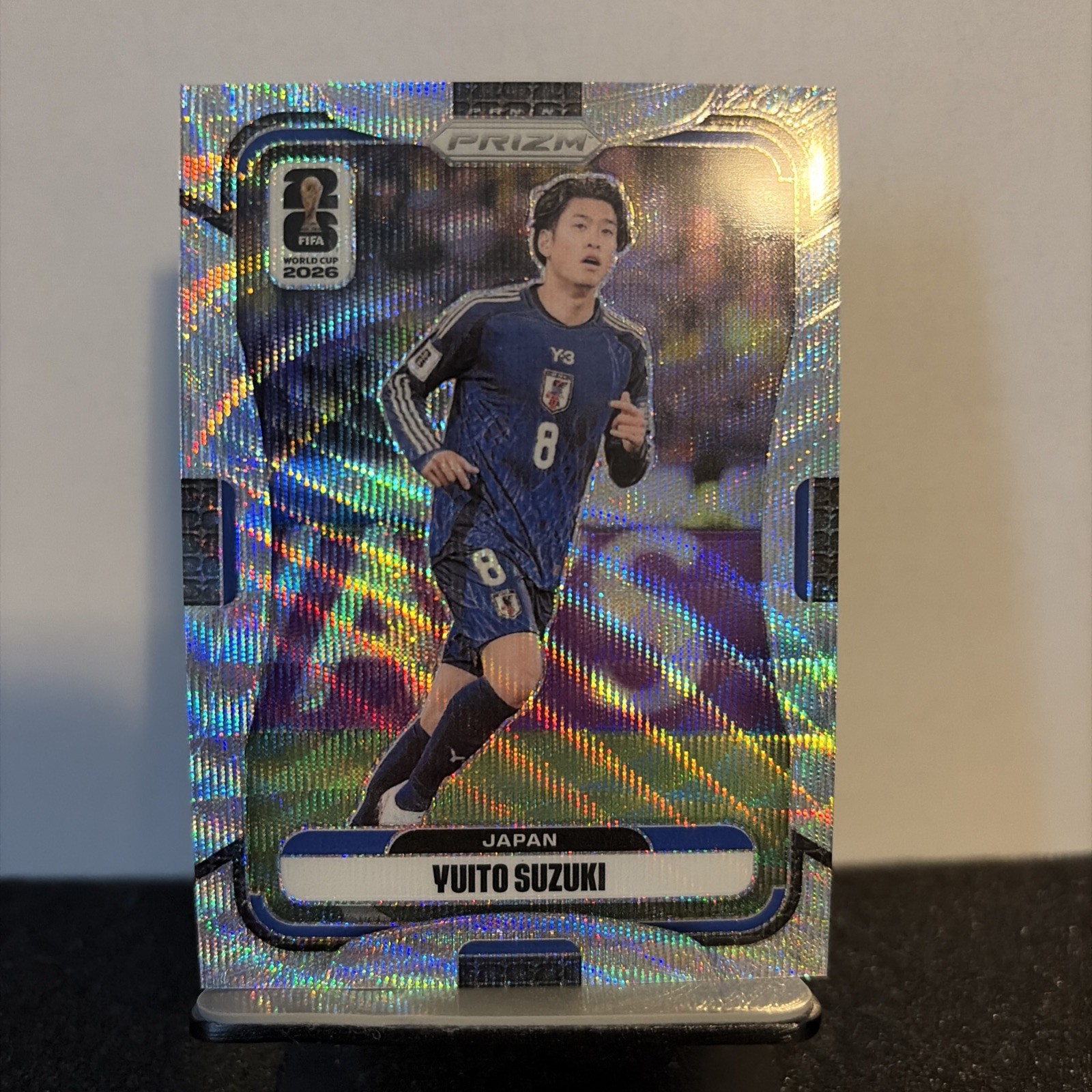 2026 Panini World Cup Prizm Silver wave Yuito Suzuki Japan #267