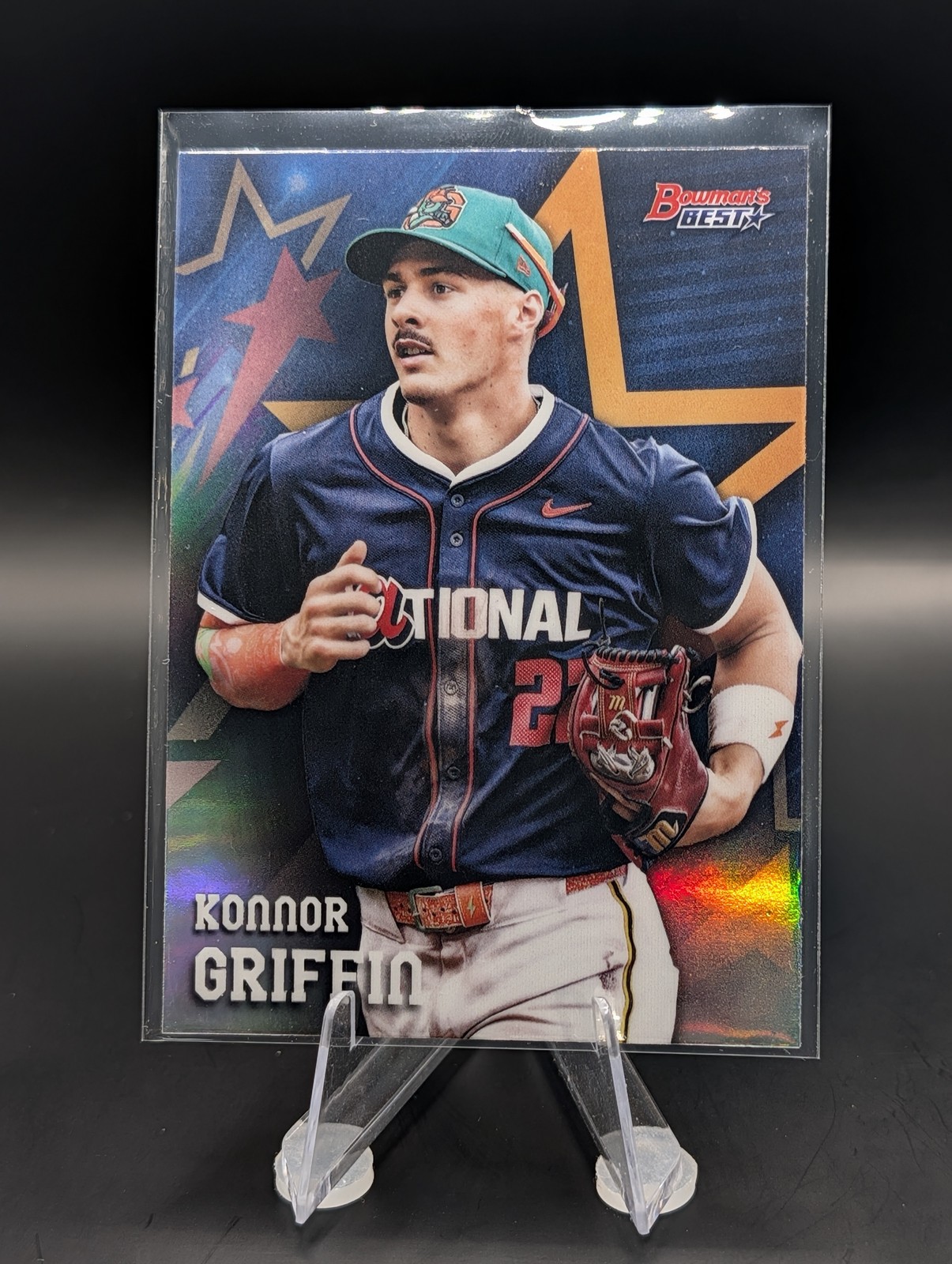 2025 Bowman’s Best #FG-4 Konnor Griffin 2025 MLB All-Star Futures Game Refractor