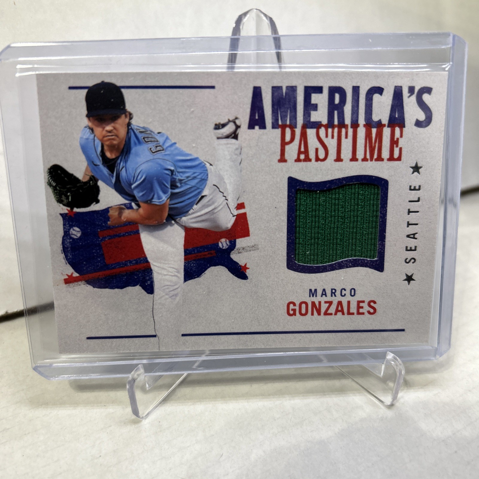 2022 Panini Chronicles MARCO GONZALES America’s Pastime Patch SP Mariners MLB