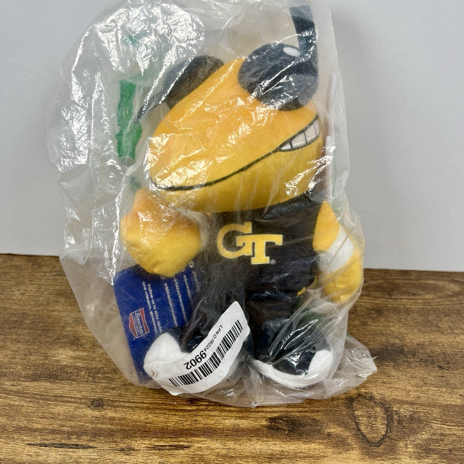 Georgia Tech Yellow Jackets Buzz Mascot Bleacher Creatures Plush Toy