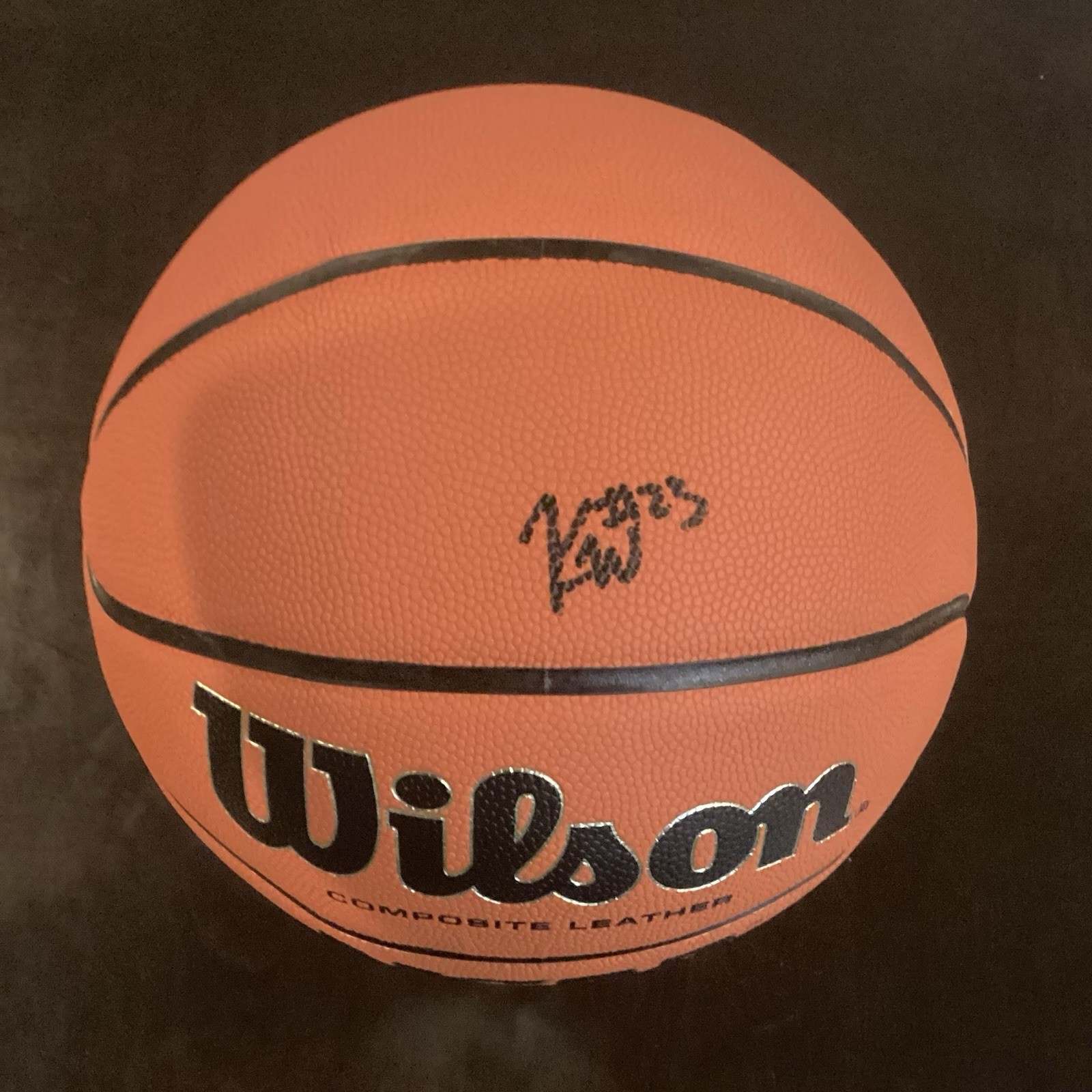 Keaton Wagler Autographed Basketball – LAClippers 5th Overall Pick – JSA Cert