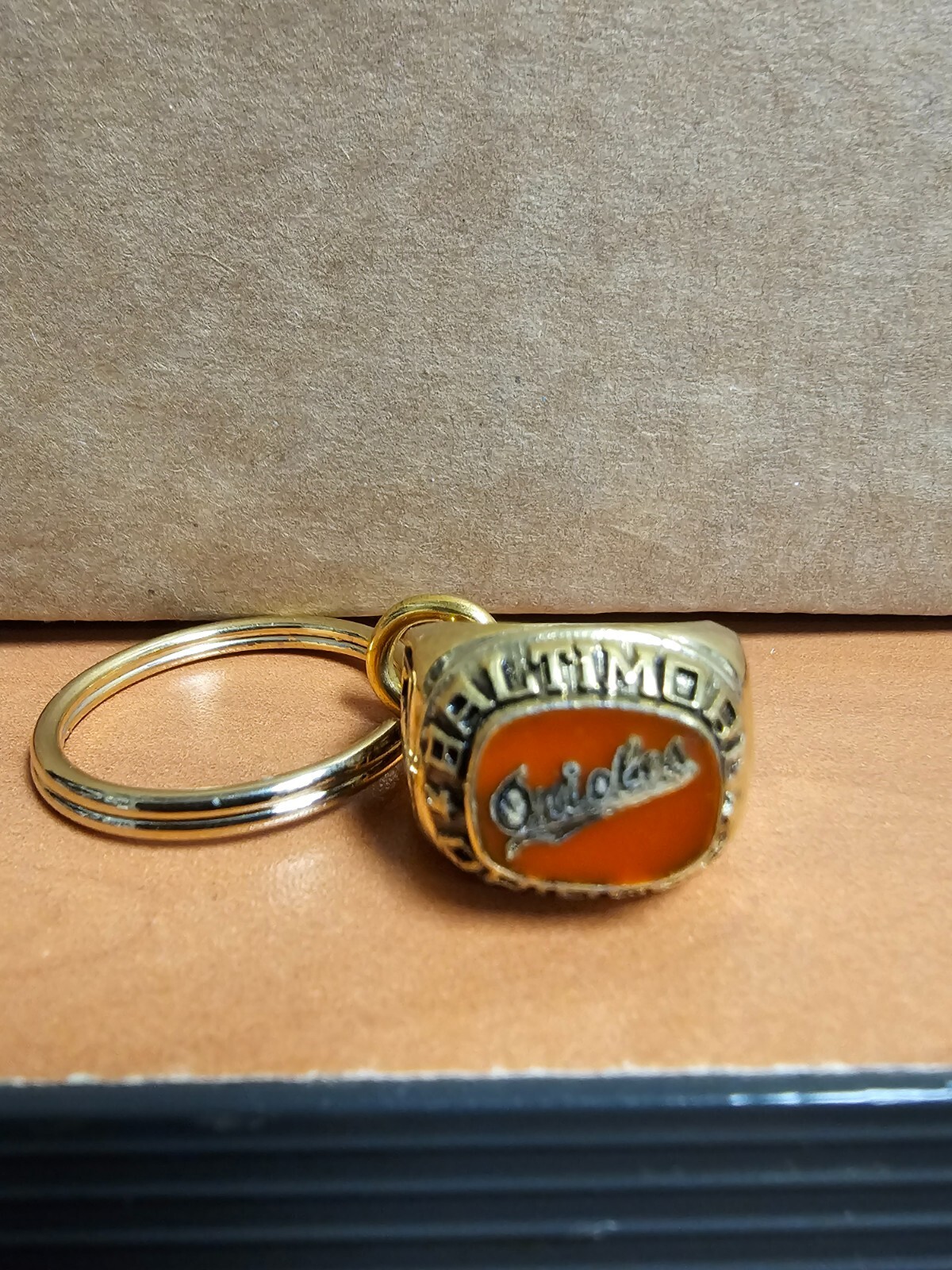 Baltimore Orioles RING KEYCHAIN RARE VINTAGE