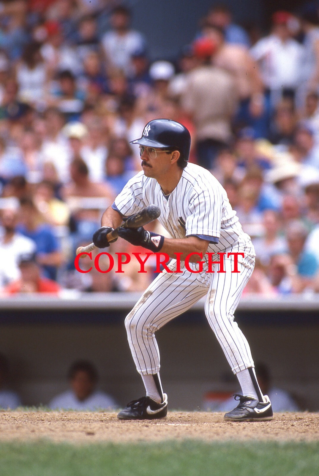 WAYNE TOLLISON – NEW YORK YANKEES – Vintage 35mm Baseball Slide 4.2b