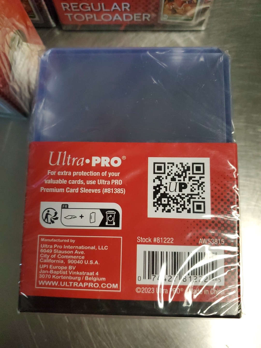 Ultra Pro 3X4 Regular Toploaders 35pt 4 Packs of 25 for Regular Cards, 100 total