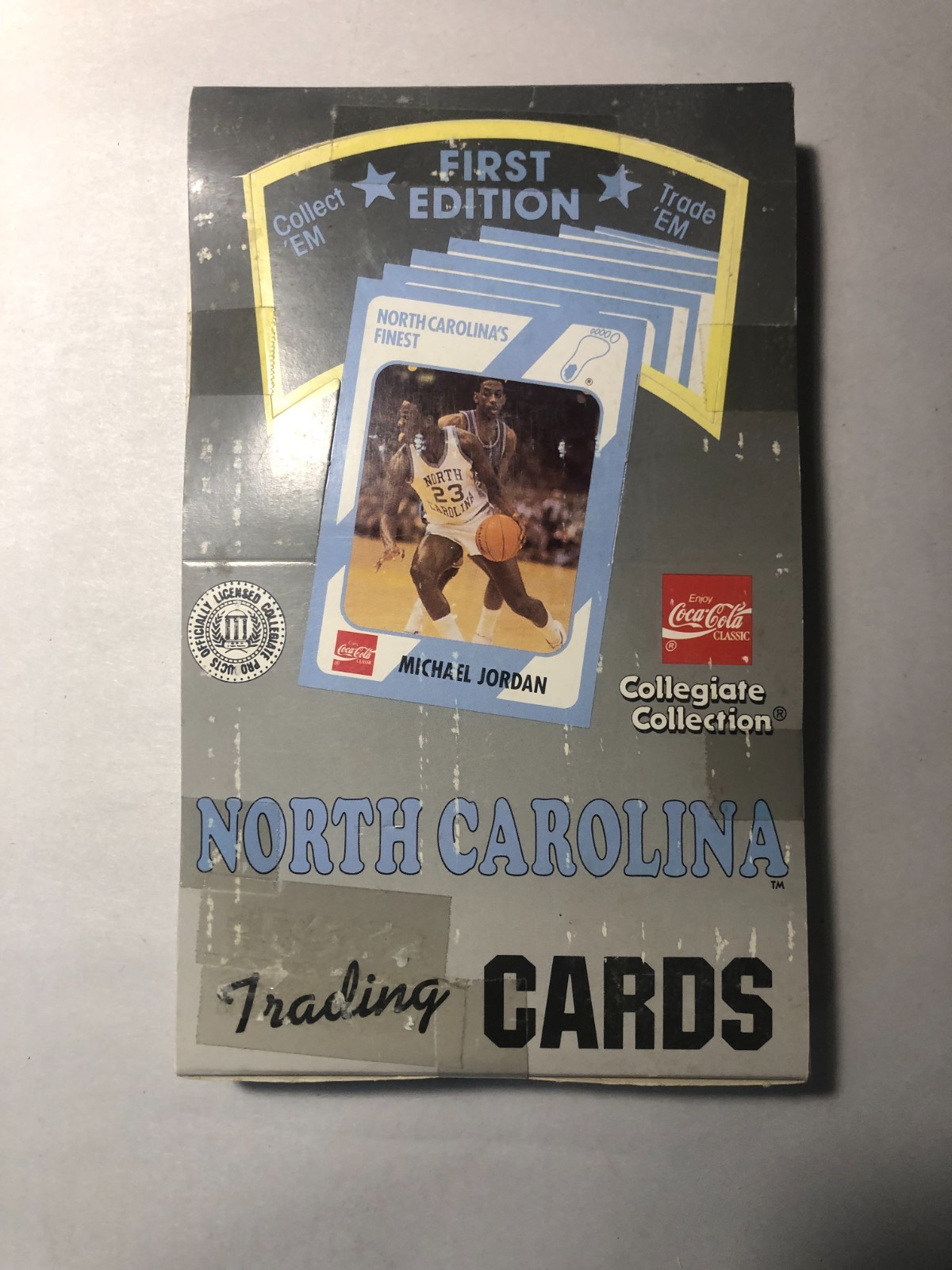 1989 Coco Cola NC Collegiate , Series 1, Box – Factory Sealed Packs (M3243)