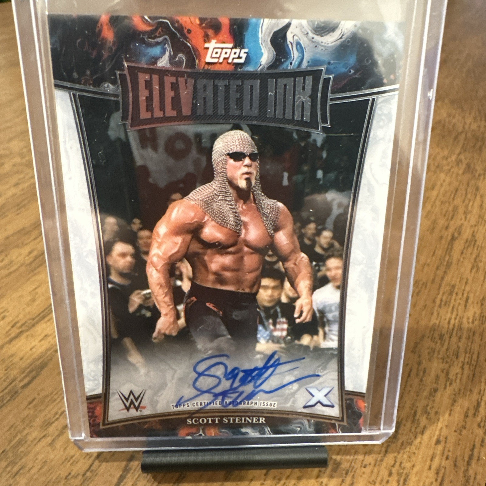 2025 Topps WWE Exalted Scott Steiner Elevated Ink