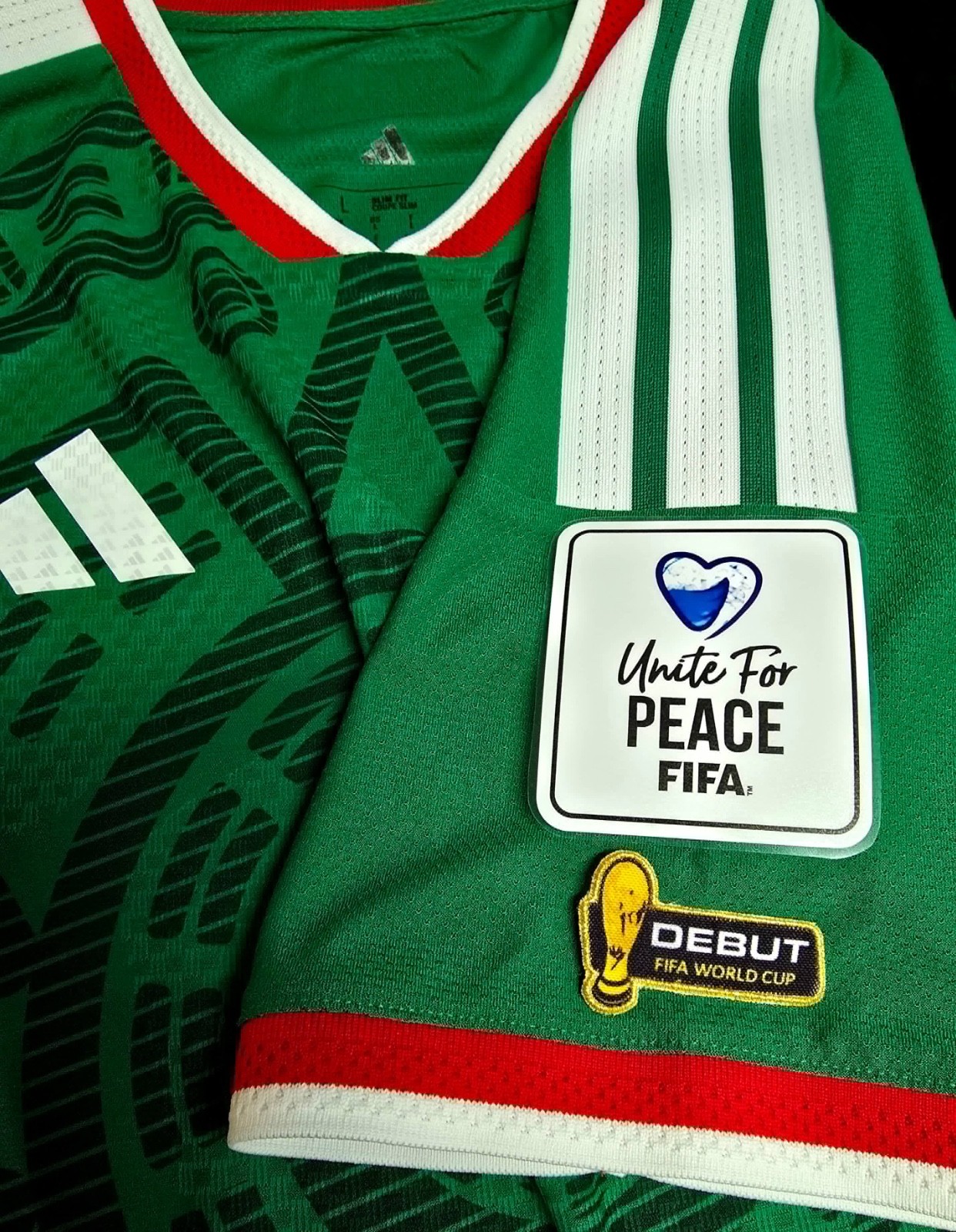 FIFA WORLD CUP 2026 DEBUT PATCH MEXICO BRAZIL USA SPAIN FRANCE TOPPA BADGE