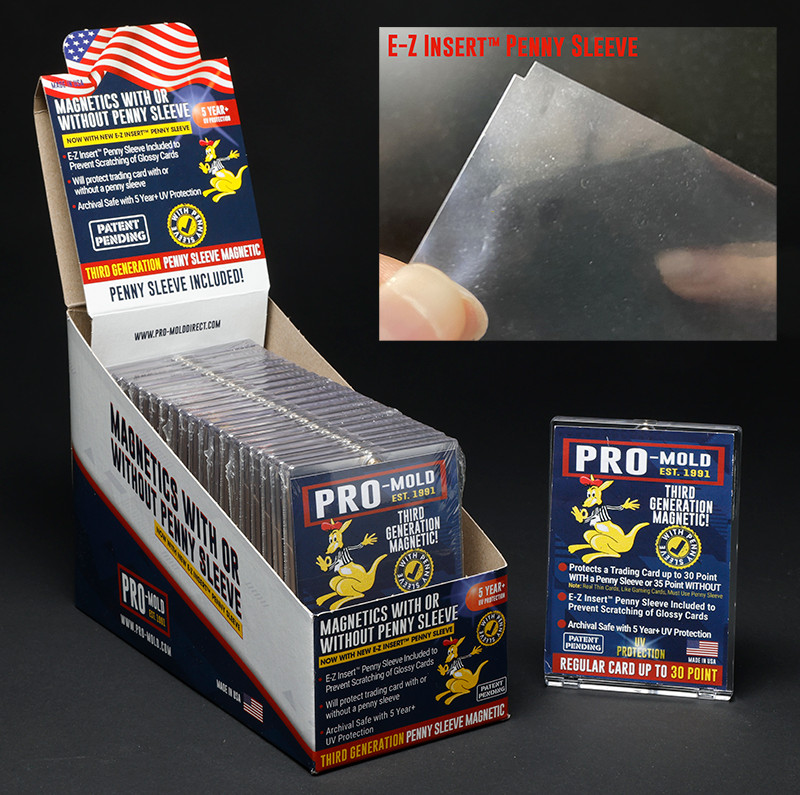 PRO MOLD 3rd Generation w/ Sleeve Magnetic Card Holders One Touch – MADE IN USA!
