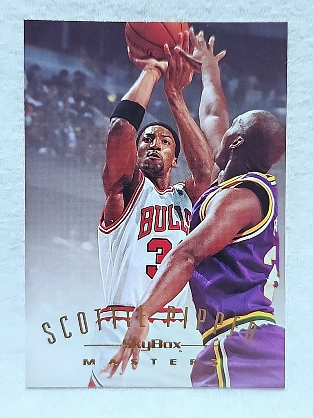1994-95 Skybox Emotion Masters Scottie Pippen #117 Chicago Bulls