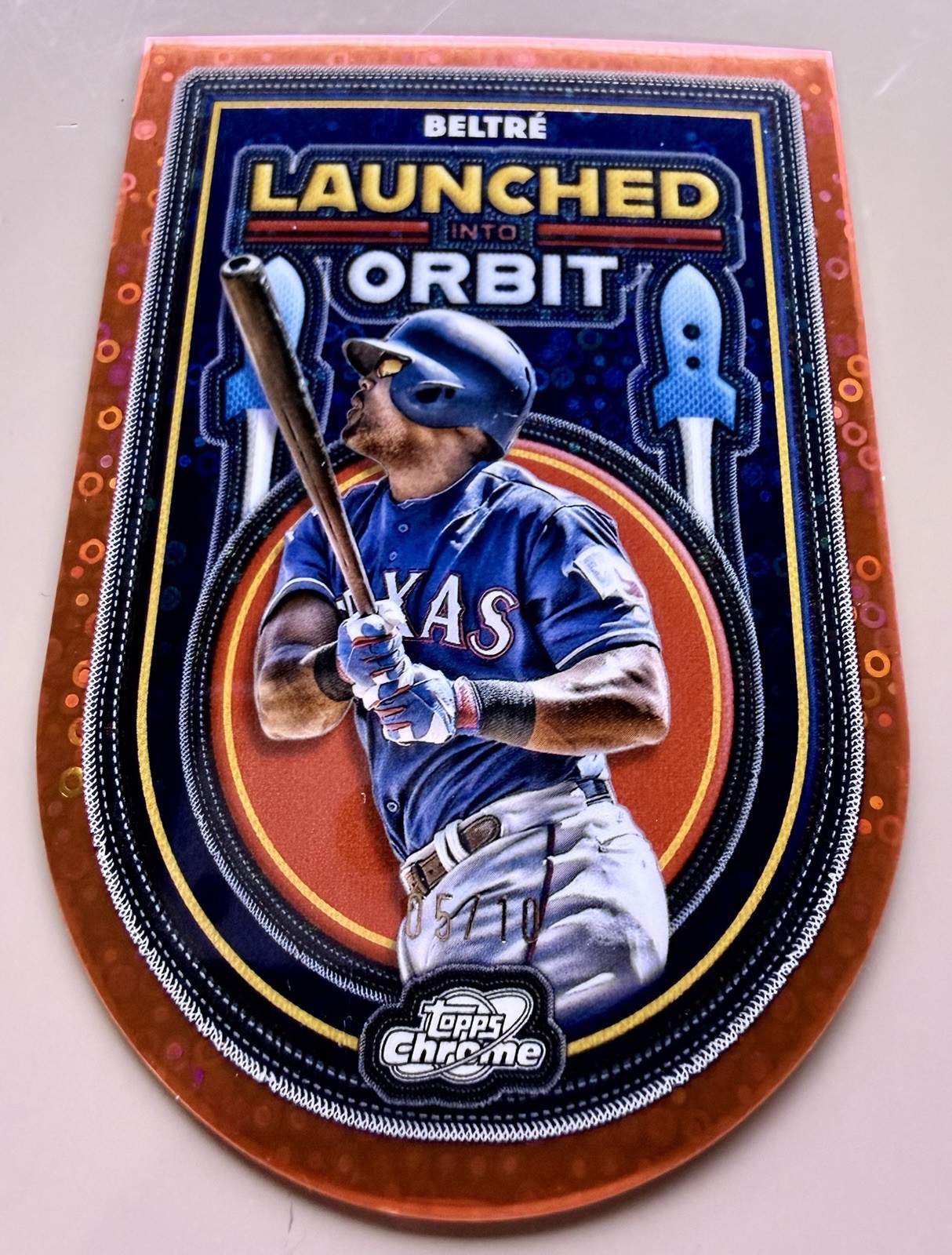 Topps Cosmic Chrome Launched Into Orbit Adrian Beltre LIO-22 / 10 …