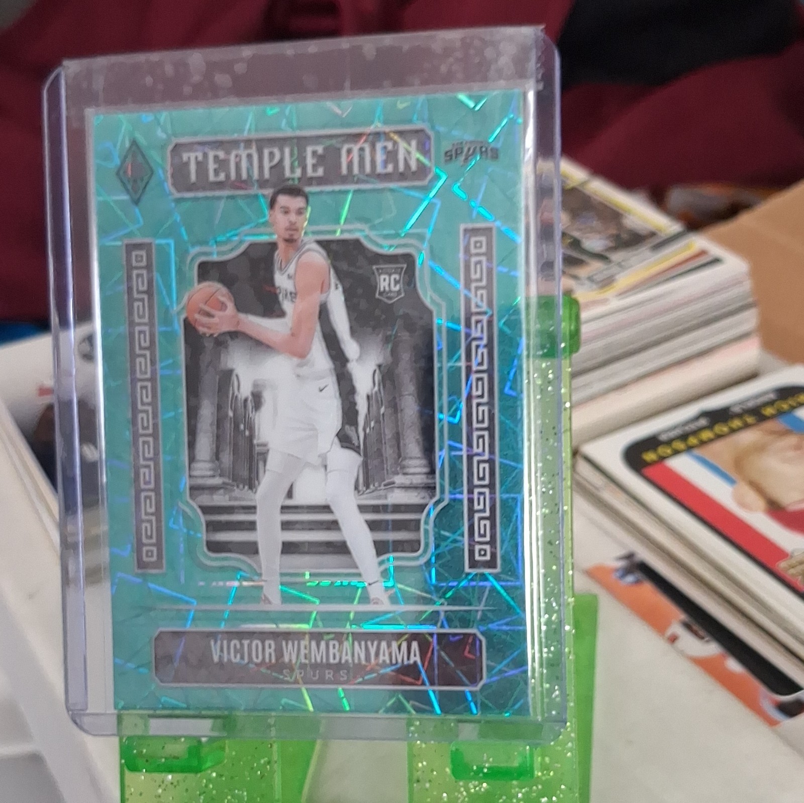 Panini 2023-24 Phoenix Victor Wembanyama Spurs #7 Temple Men RC Insert