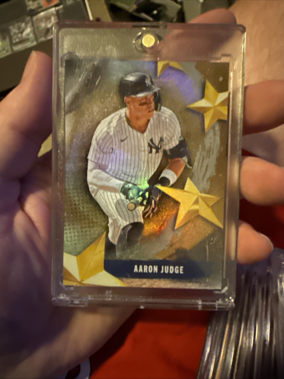 Topps 2025 Series 1 Stars of MLB Aaron Judge #SMLB-2 Yankees Gold foil 17/50