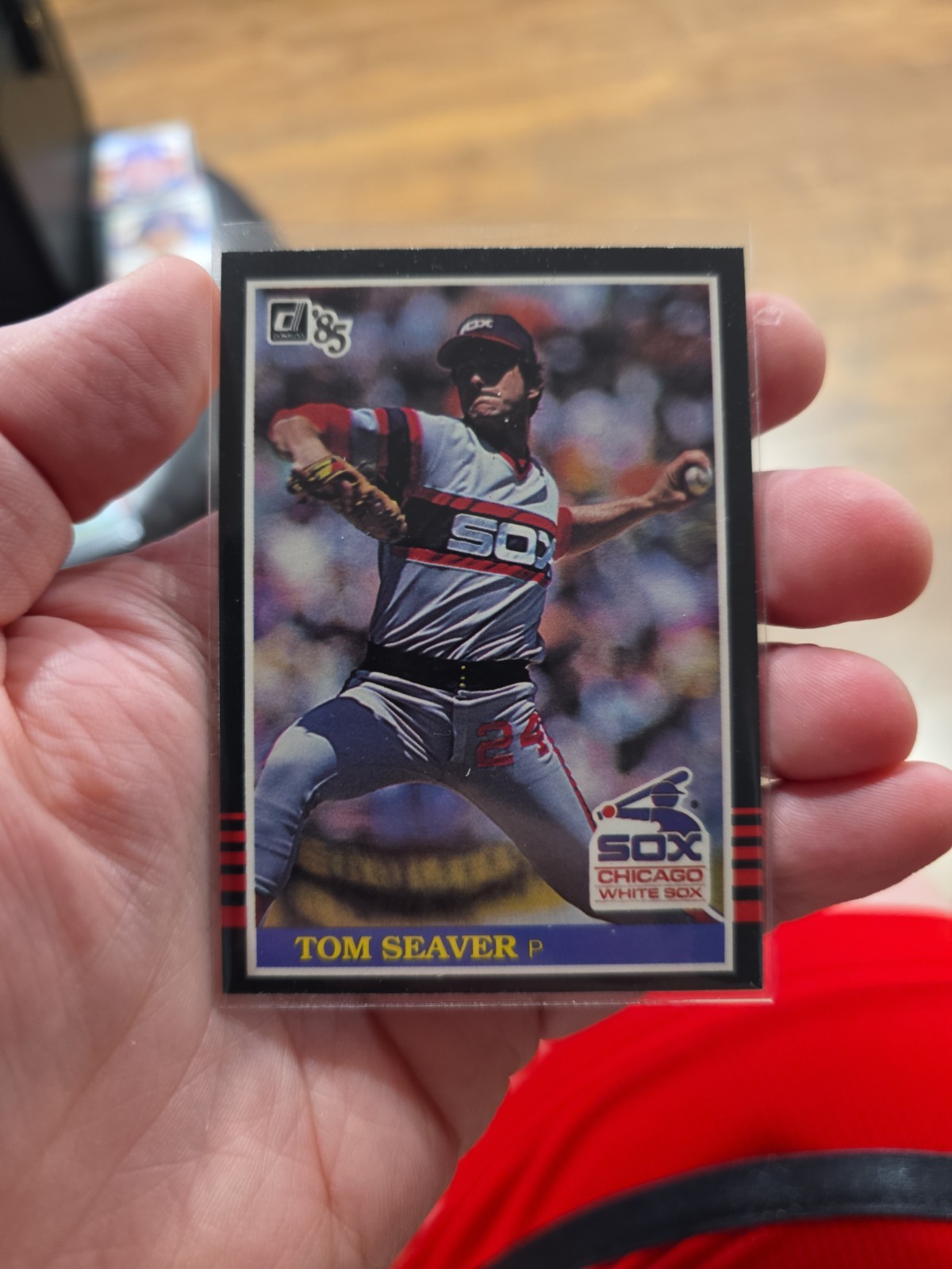 1985 Donruss Tom Seaver Error #424 Chicago White Sox