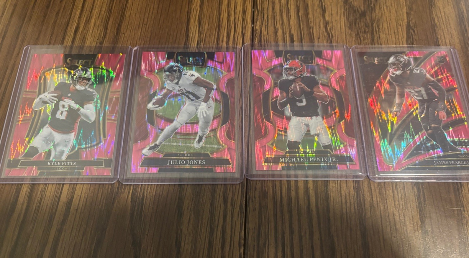 Julio Jones #49/ Michael Penix Jr #46/ James Pearce Jr #247/ Kyle Pitts #147