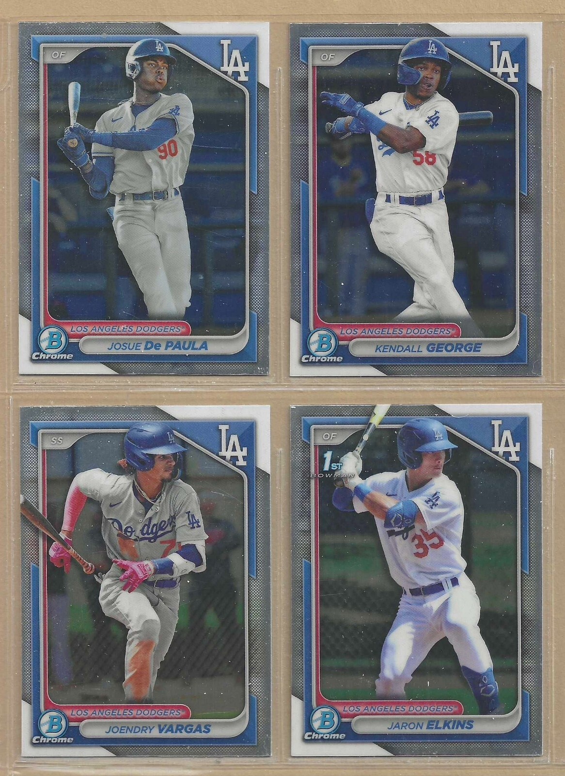 2024 Bowman PAPER BASE & CHROME PROSPECTS Team Set – PICK ANY TEAM(S) YOU WANT