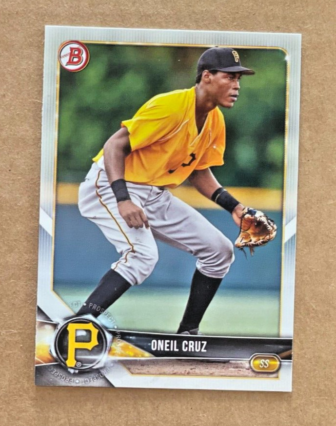 ONEIL CRUZ – 2018 Bowman Draft #BD-40 FS QTY